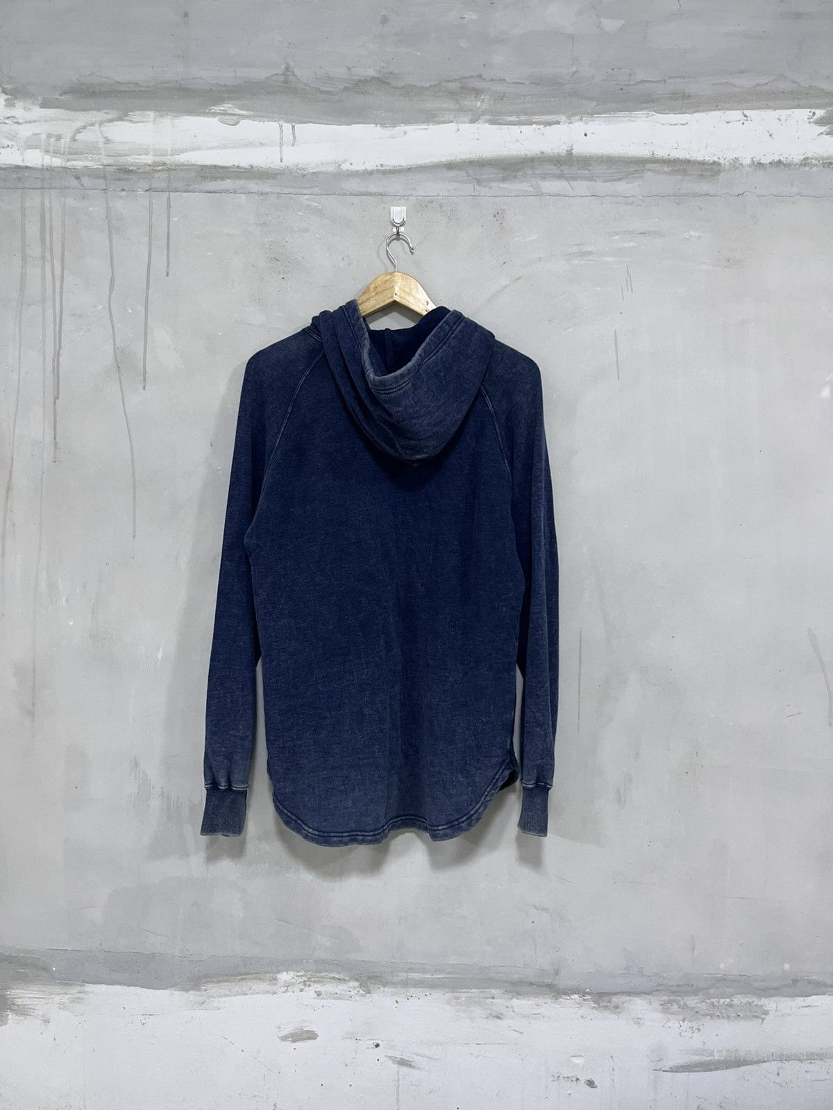 Edwin Vtg Edwin Washed Denim Pull Over hoodie x Japanese brand Size US L / EU 52-54 / 3 - 5 Thumbnail