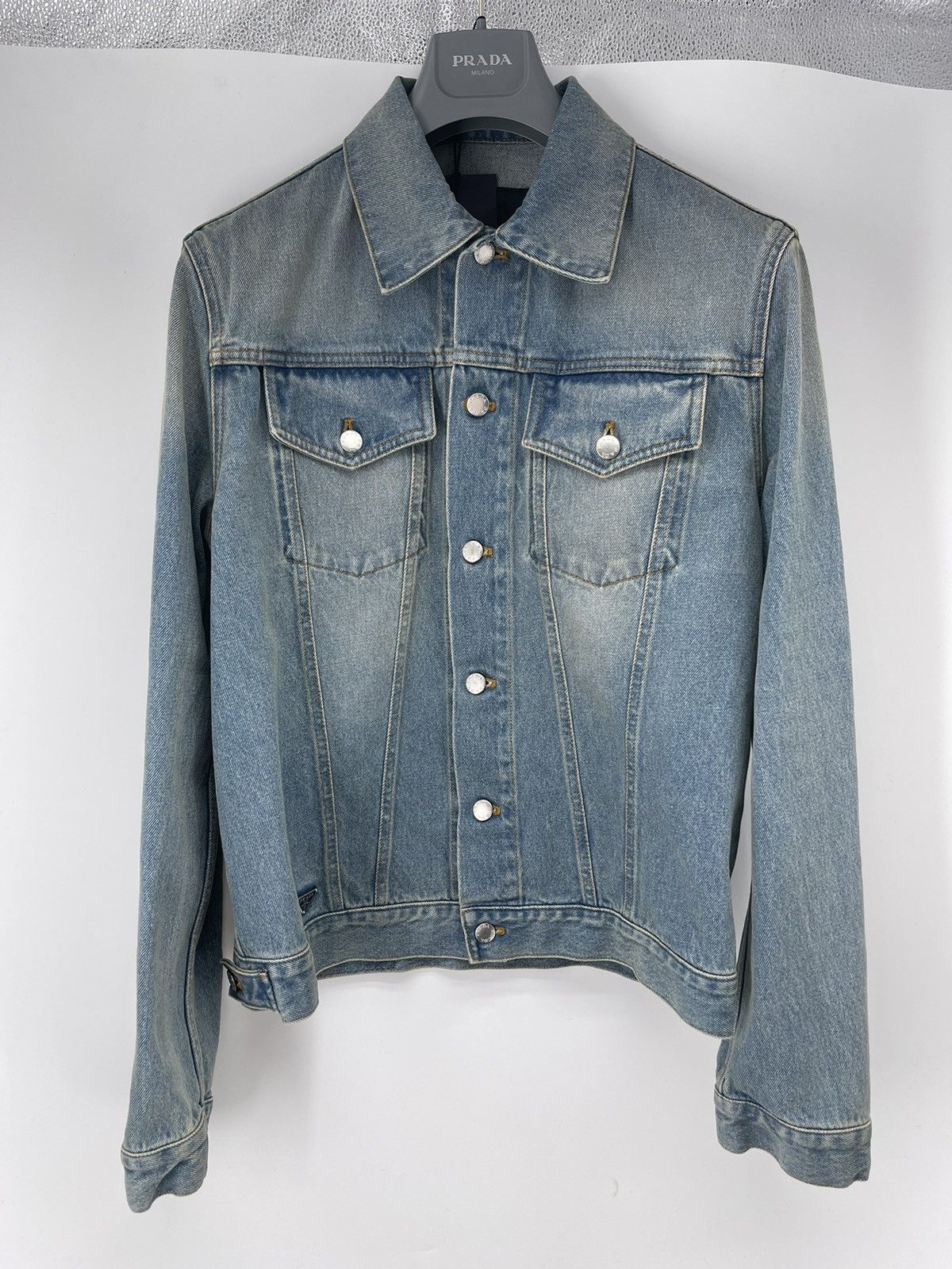 Prada Prada Denim Jacket Size M Size US M / EU 48-50 / 2 - 1 Thumbnail