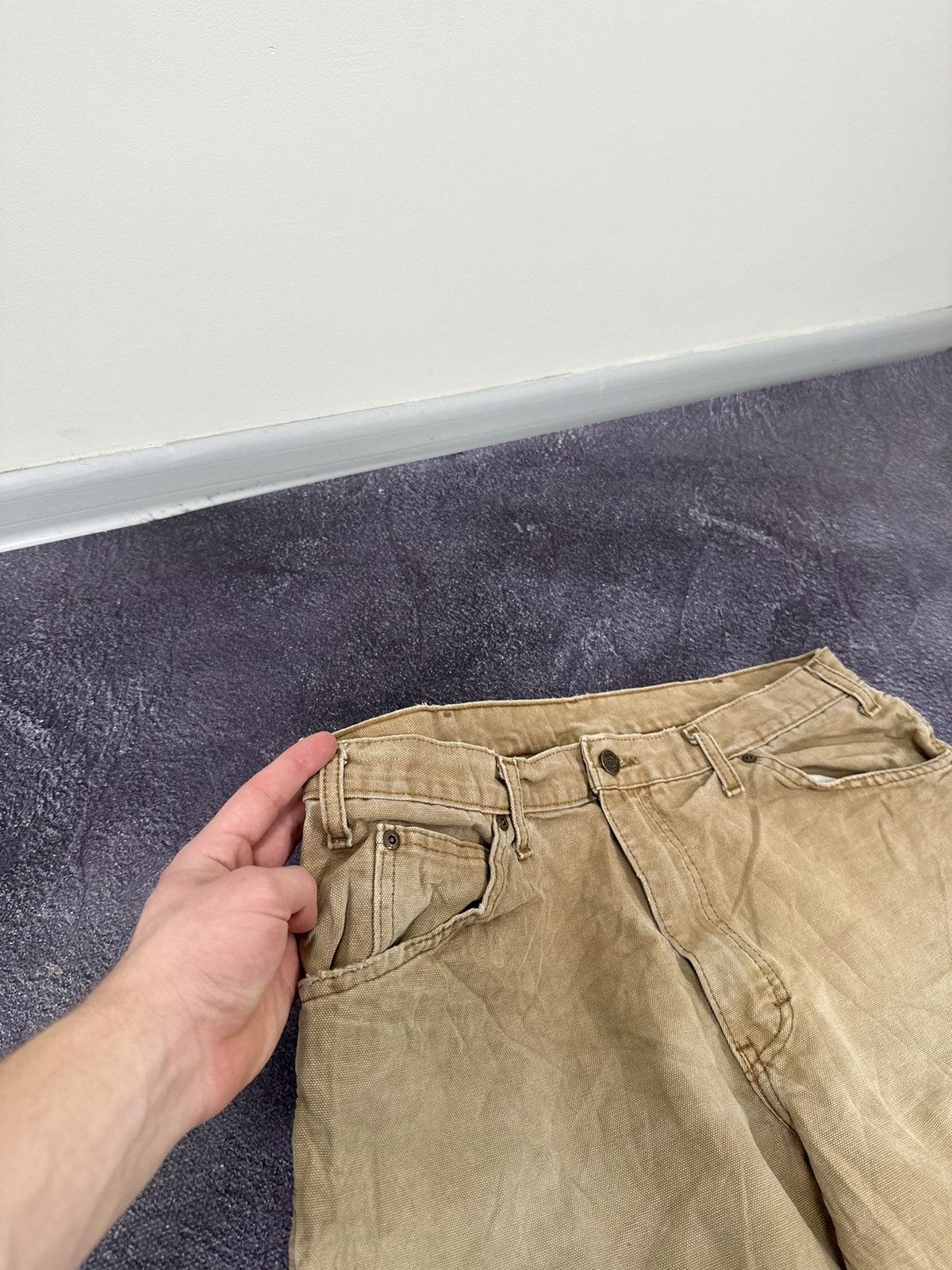 Dickies Vintage Dickies Faded Carpenter Baggy Hype Work USA Pants Size US 36 / EU 52 - 15 Thumbnail