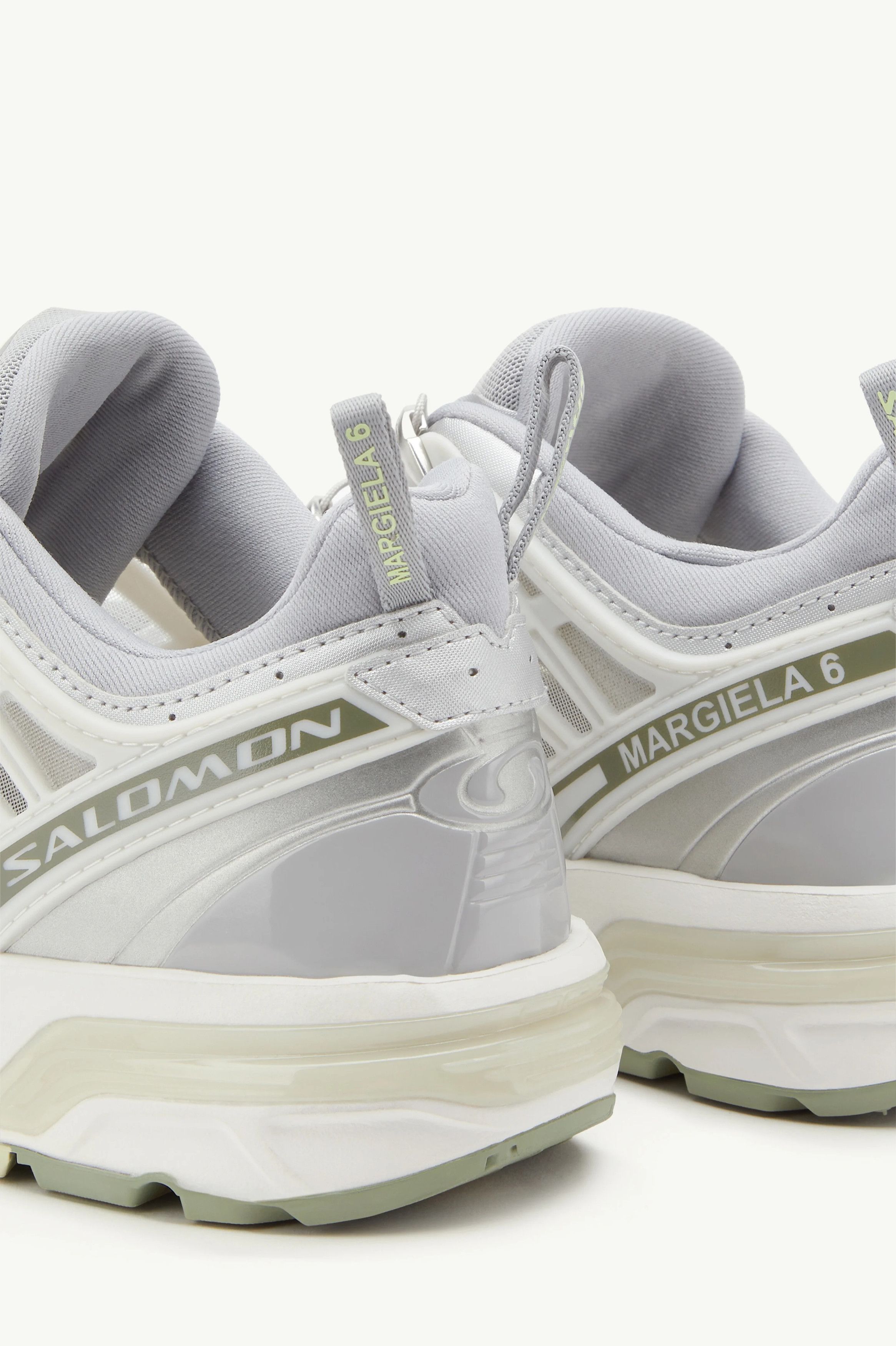 Maison Margiela × Salomon o1w1db10526 ACS Pro Low-Top Sneakers in Light Grey/Multi Size US 9 / IT 39 - 4 Thumbnail