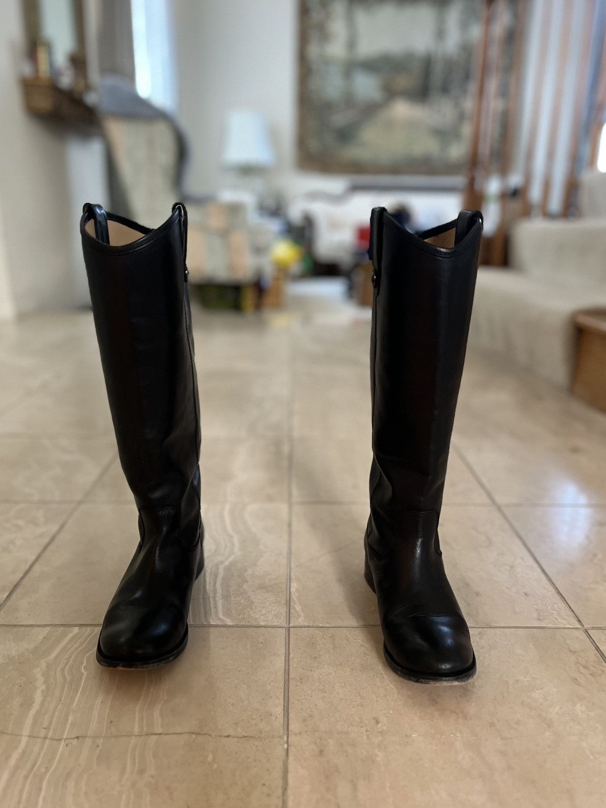 Frye Frye Melissa Button Leather Boots Size US 6.5 / IT 36.5 - 2 Thumbnail