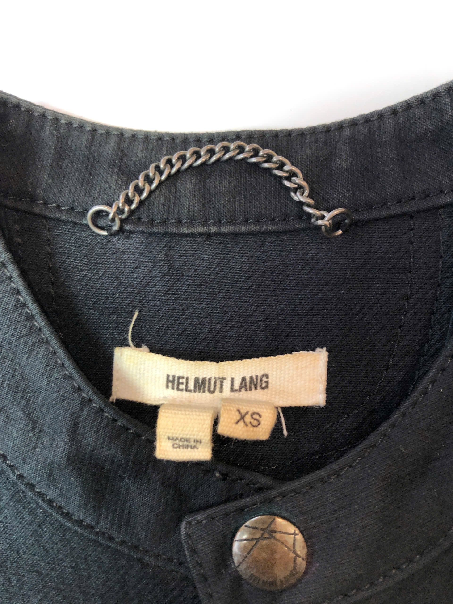 Helmut Lang Helmut Lang Asymmetric Moto Jacket Size US XS / EU 42 / 0 - 2 Thumbnail