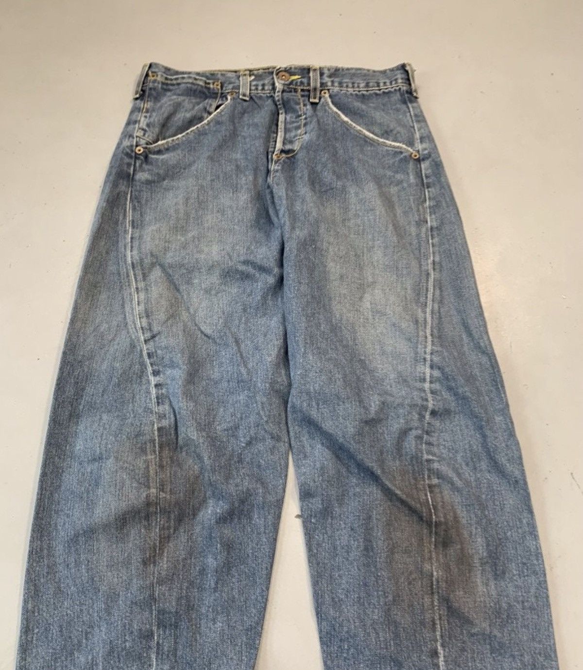 Levi's Vintage Levi’s engineer jeans denim buckle belt Size US 30 / EU 46 - 8 Thumbnail