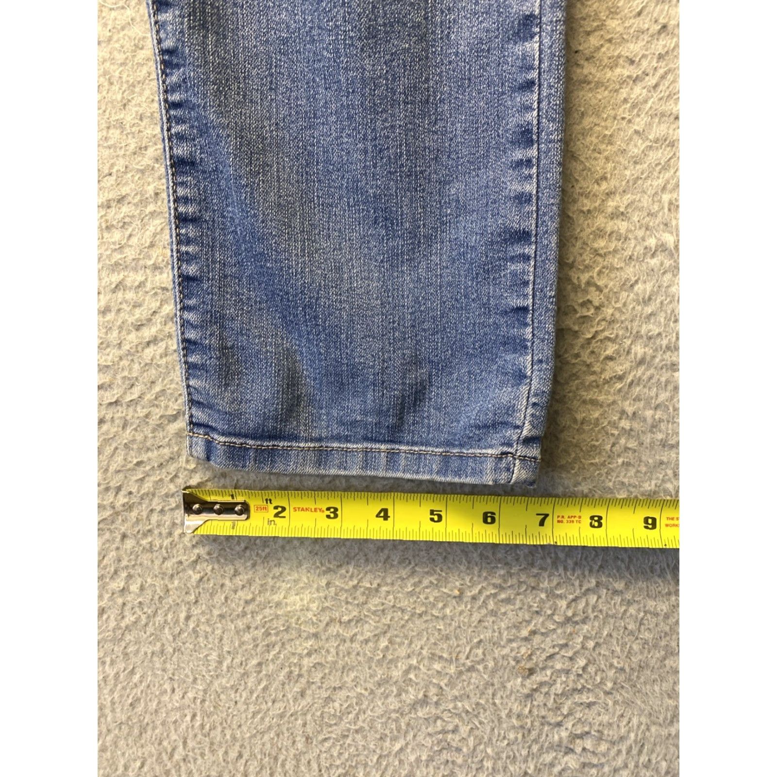 NYDJ NYDJ Women's Pants Jeans Size 0 Ankle Blue Straight Leg Size 25" / US 0 / IT 36 - 7 Thumbnail