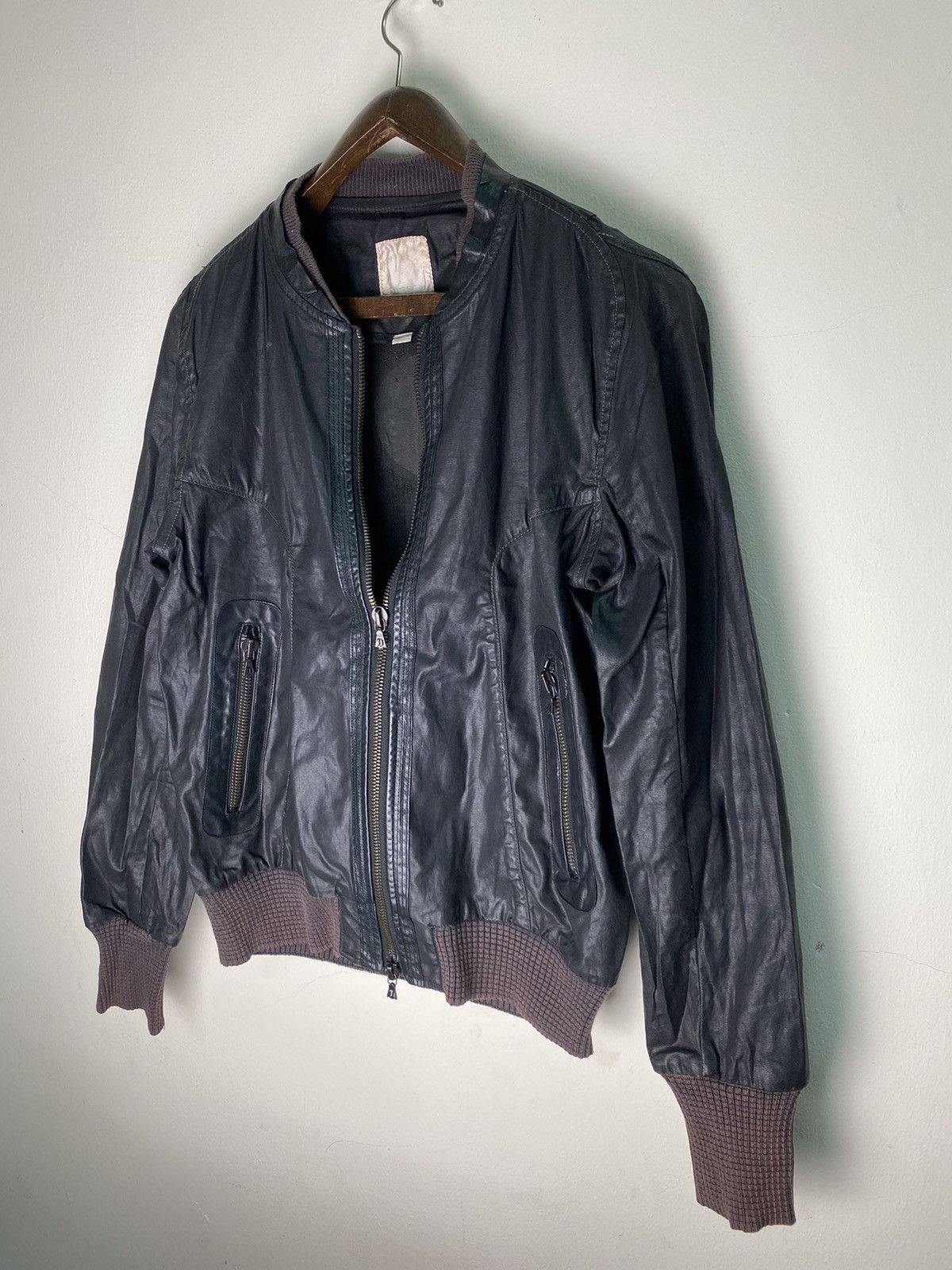 Diesel Vtg Diesel Cow Leather Brave Jacket Made In Tunisia Size US M / EU 48-50 / 2 - 3 Thumbnail