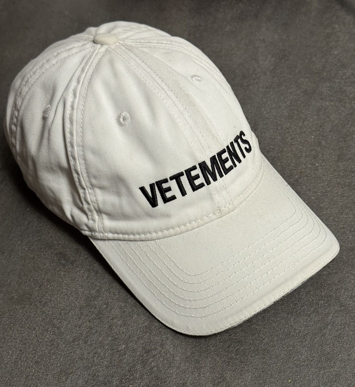 Vetements Vetements white cap Size ONE SIZE - 1 Thumbnail