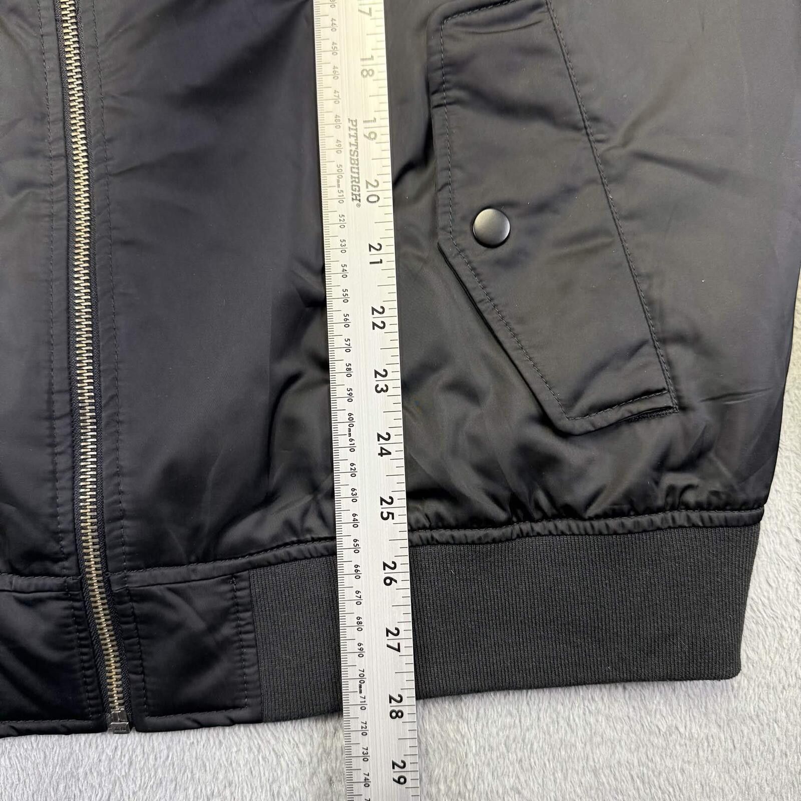 Gap GAP Blue MA-1 Flight Bomber Ribbed Trim Jacket Size US L / EU 52-54 / 3 - 4 Thumbnail