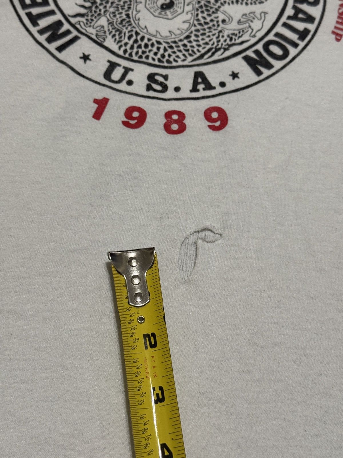 Vintage Vtg 80s International Martial Arts World Cup Kung Fu T Shirt Size US M / EU 48-50 / 2 - 7 Thumbnail