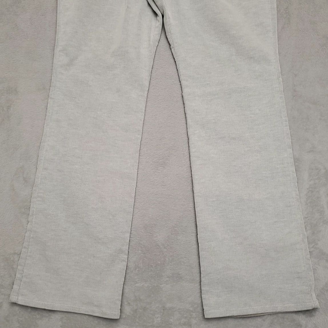 Etro VINTAGE Levis Pants Women 13 M Gray Corduroy 517 Boot Cut Retro Y2K 90s Style Casual Mens Womens Girls Boys Size 34" / US 12 / IT 48 - 2 Thumbnail