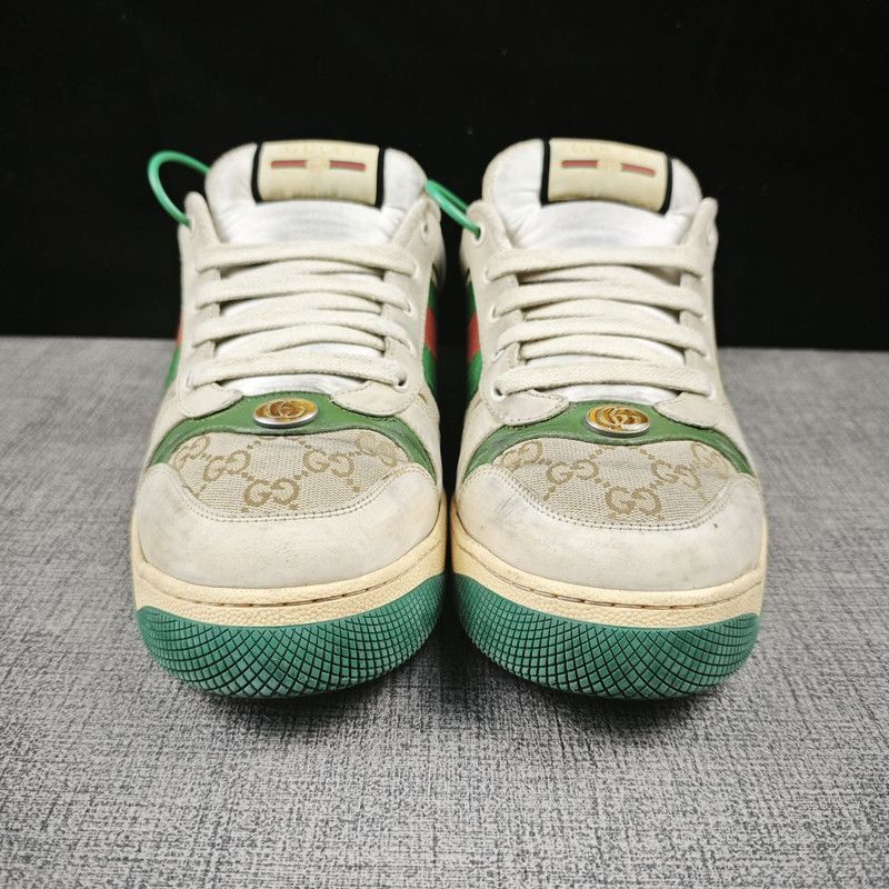 Gucci Gucci Screener Low Top Sneakers in Green - Size US 9.5 / EU 42-43 - 1 Thumbnail