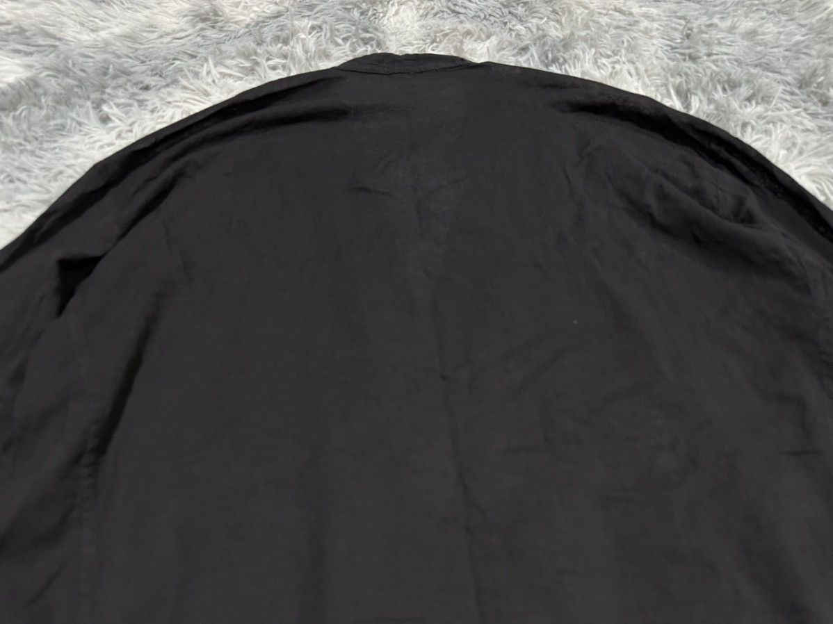 KMRii 🔥Rare Archived Kmrii Linen Shirt Raw Edge Goth Punk Size US XXL / EU 58 / 5 - 18 Thumbnail