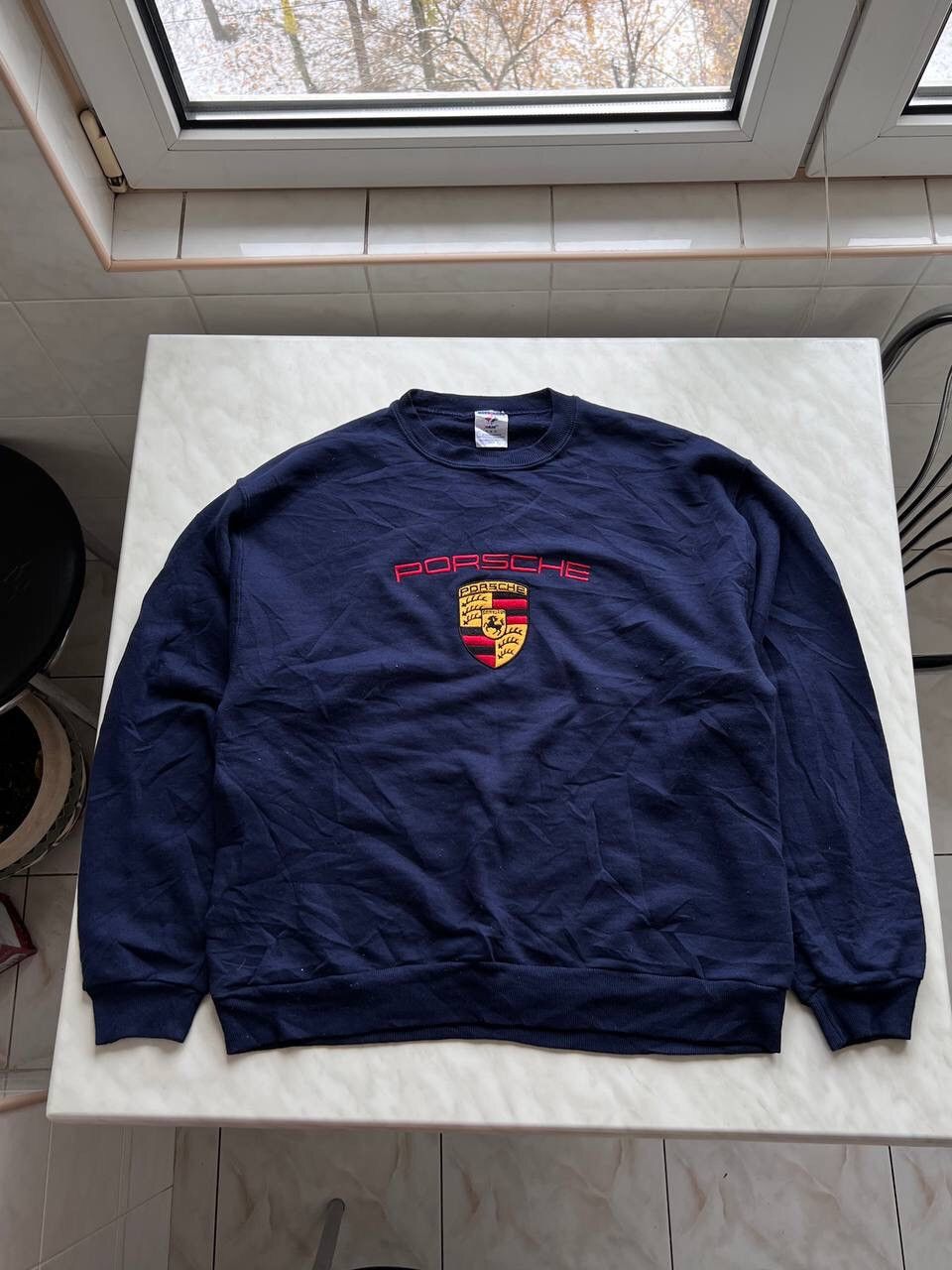 Vintage porsche sweatshirt hotsell
