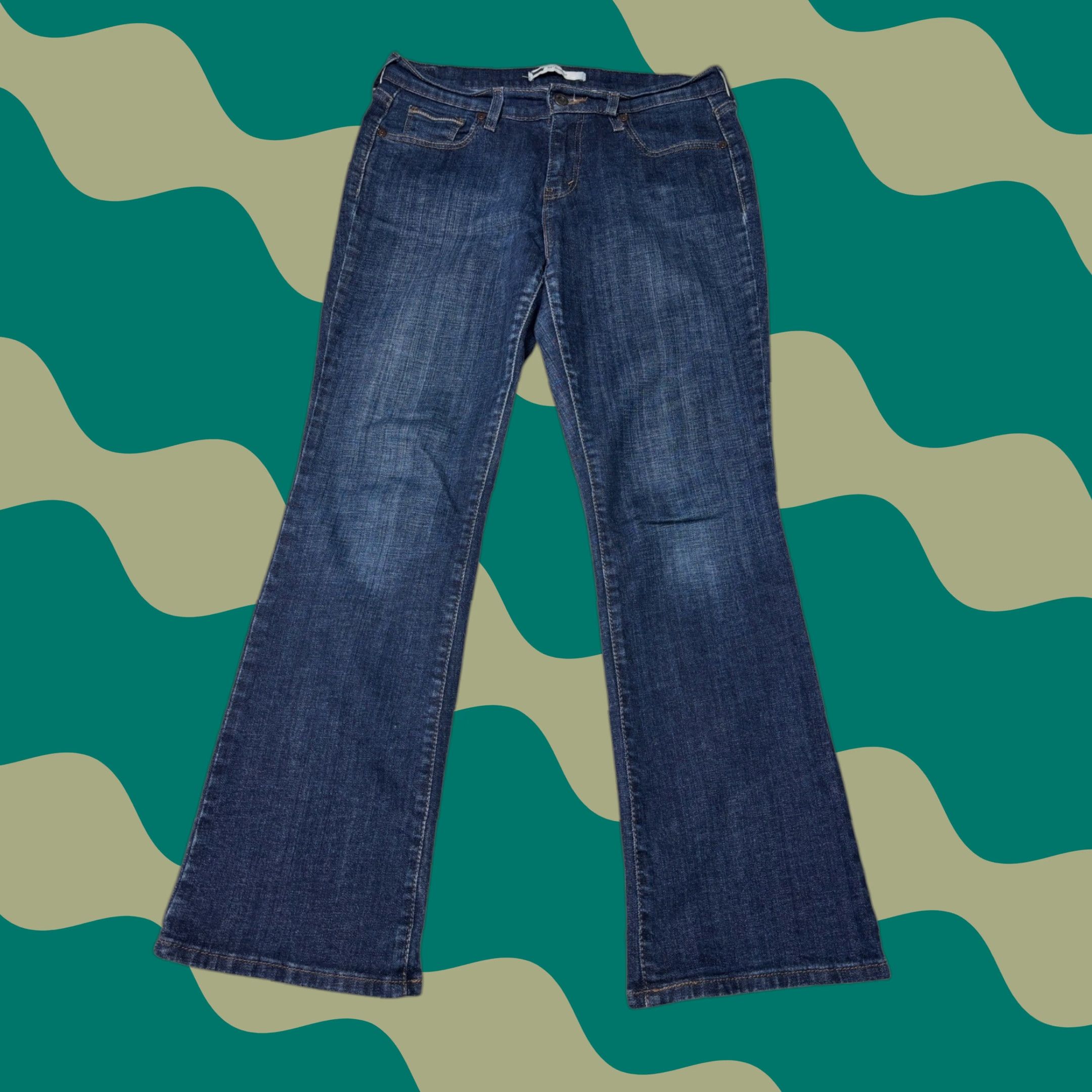 Levi's Levi's 515 Bootcut Jeans Women Dark Wash Denim Pants Size 32x29 Jeans Size 24" / US 00 / IT 34 - 1 Thumbnail