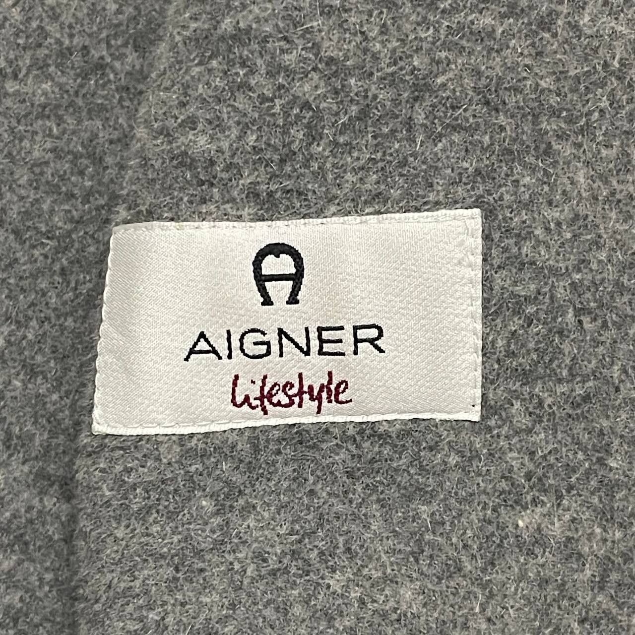 Aigner Vintage Aigner Lifestyle Wool Zipper Jacket Size L / US 10 / IT 46 - 9 Thumbnail
