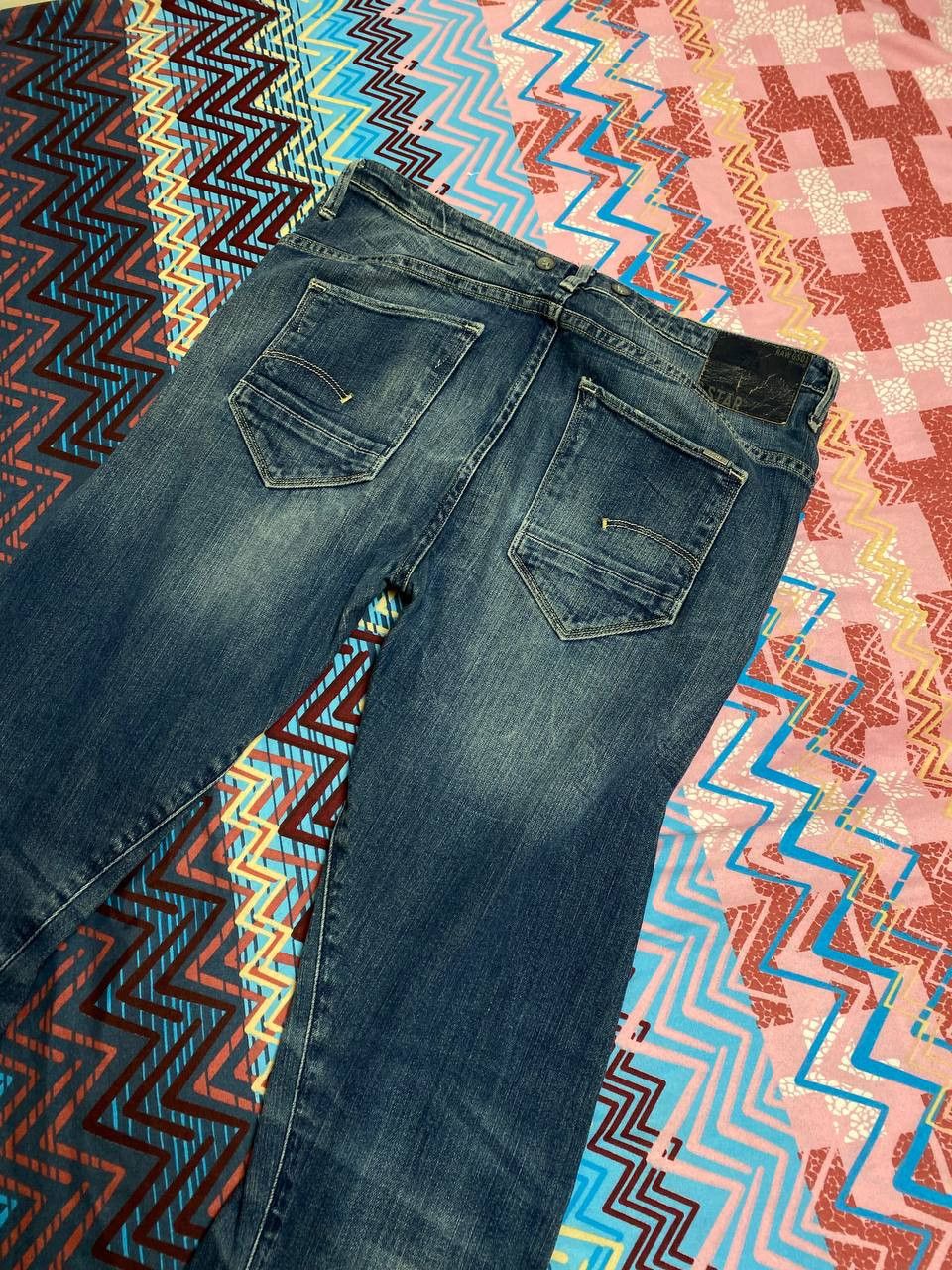 G-Star Vintage Y2K jeans denim pants stone washed Size US 30 / EU 46 - 7 Thumbnail