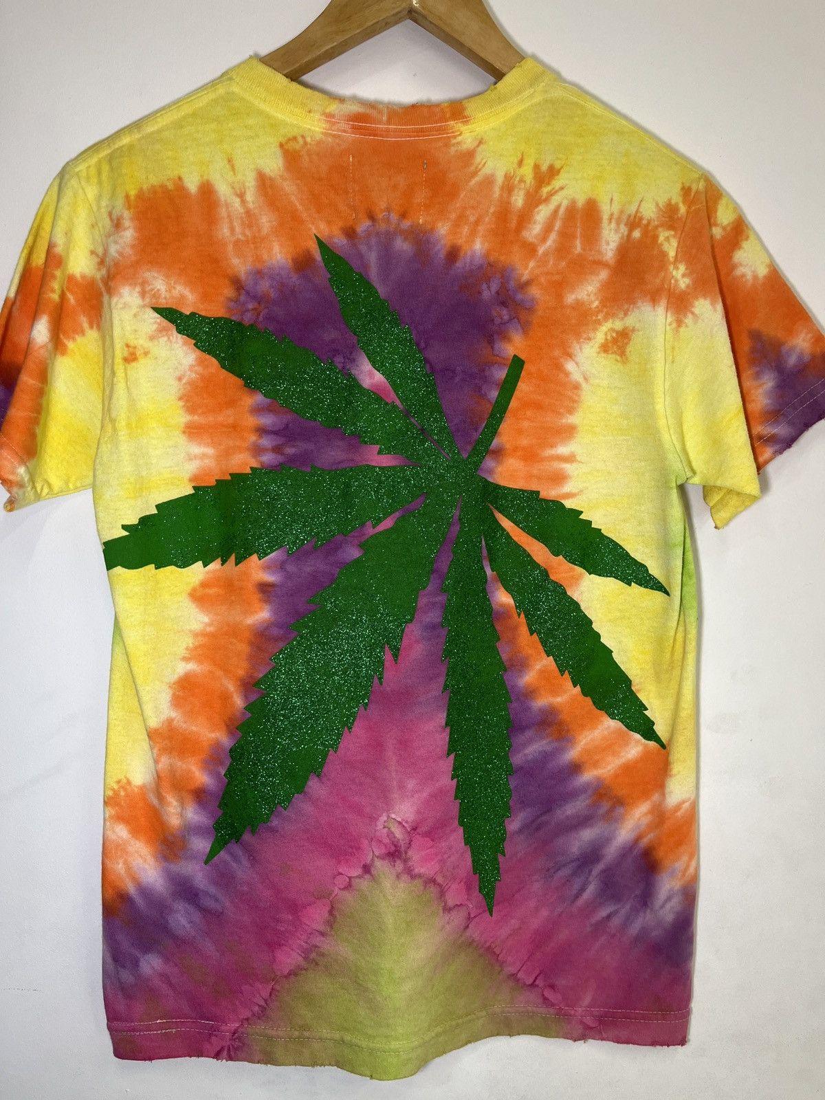 Gallery Dept. Gallery Dept. Weed Tie Dye Tee- XS Size US XS / EU 42 / 0 - 7 Thumbnail