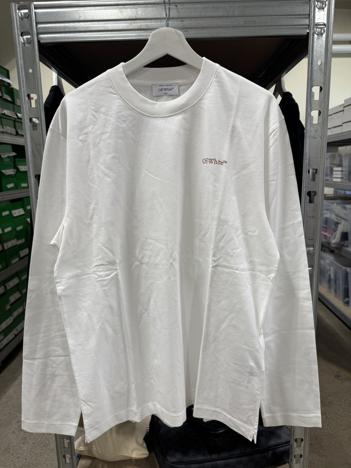 Off-White Off-white Scratch Tab T-shirt NEW 550$ Size US L / EU 52-54 / 3 - 2 Thumbnail