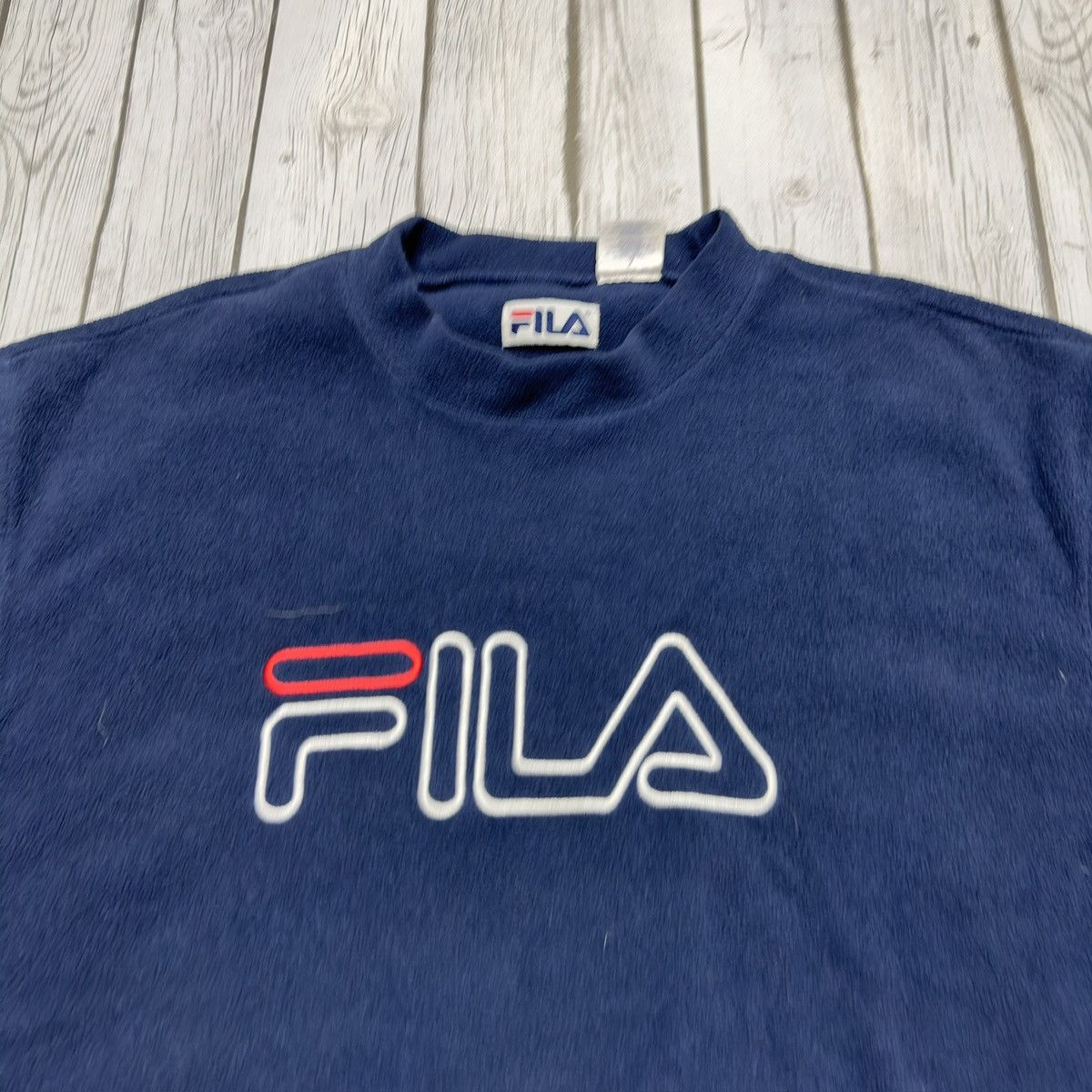 Fila × Vintage Vintage FILA sweatshirt Size US L / EU 52-54 / 3 - 3 Thumbnail