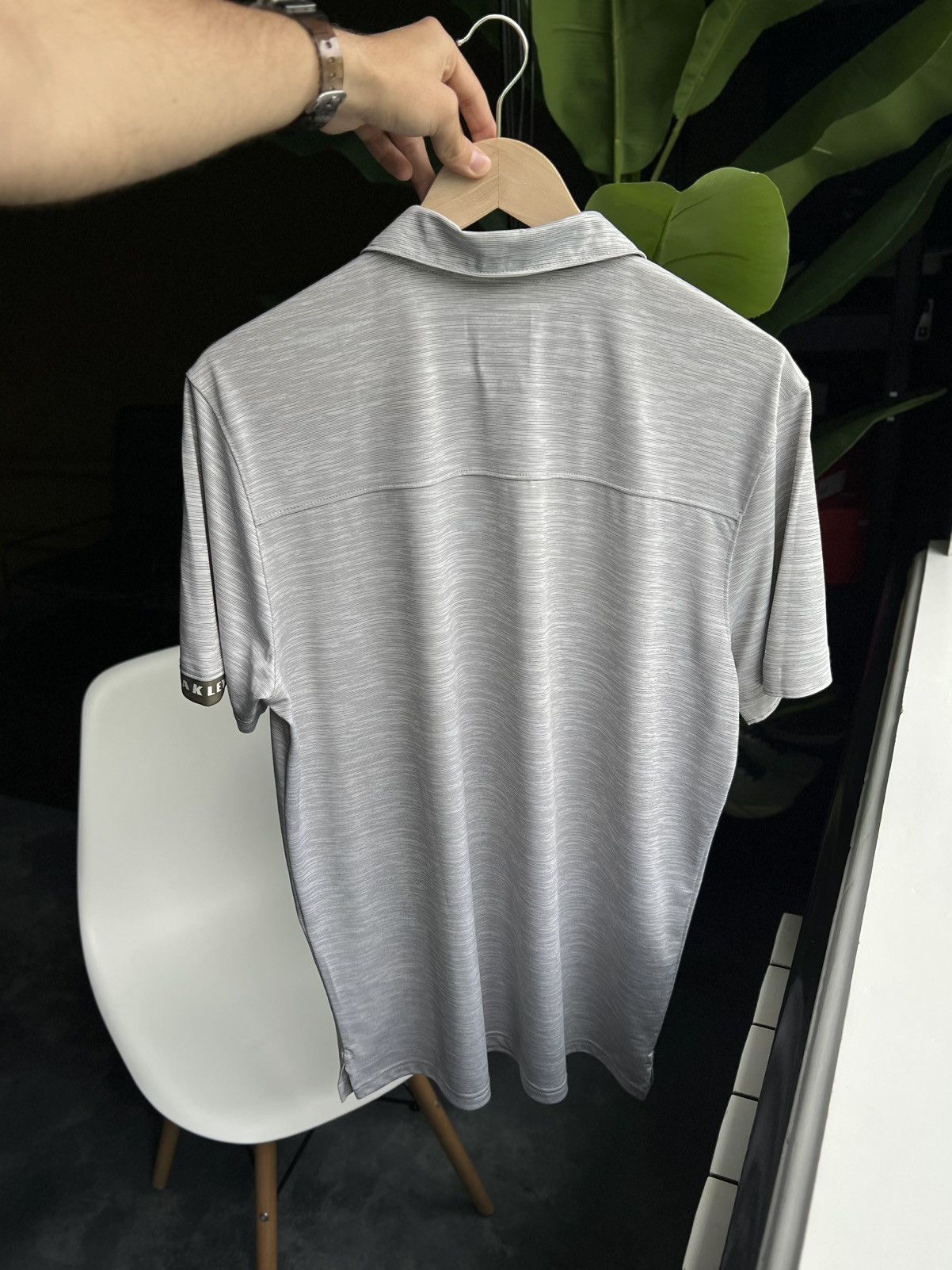 Oakley Oakley Aero Hydrolix Polo Shirt Gray L Indonesia Size US L / EU 52-54 / 3 - 4 Thumbnail