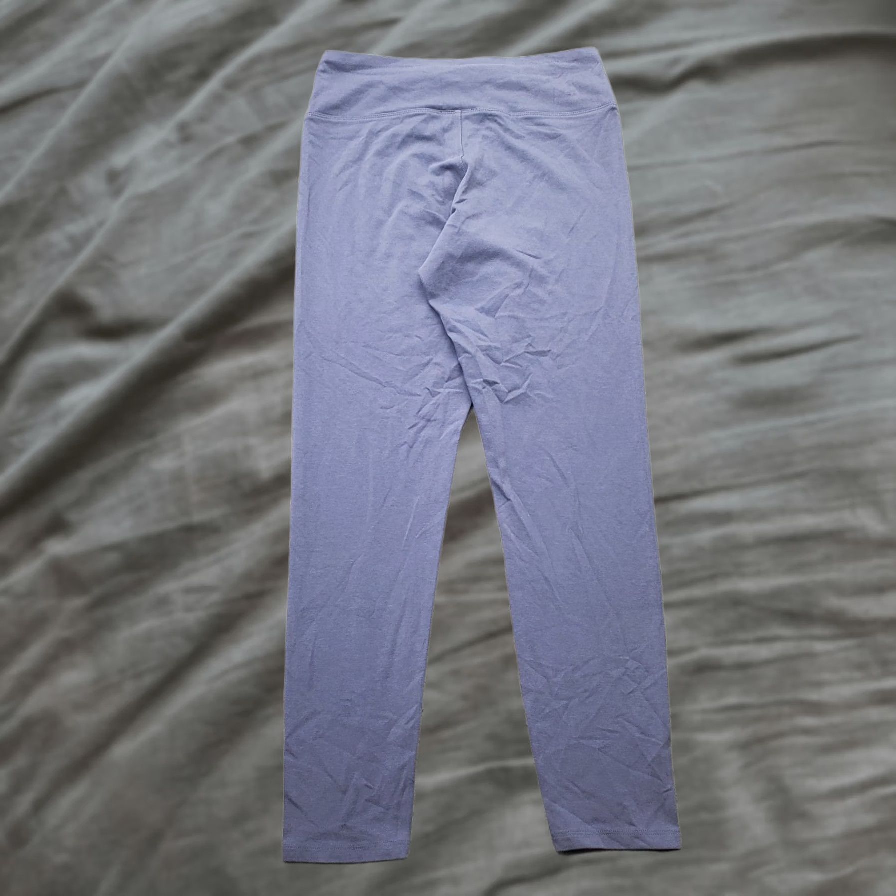 Express Express Leggings Womens Size M Blue Stretch Regular Fit Skinny High Waist Capris Size 32" / US 10 / IT 46 - 1 Thumbnail