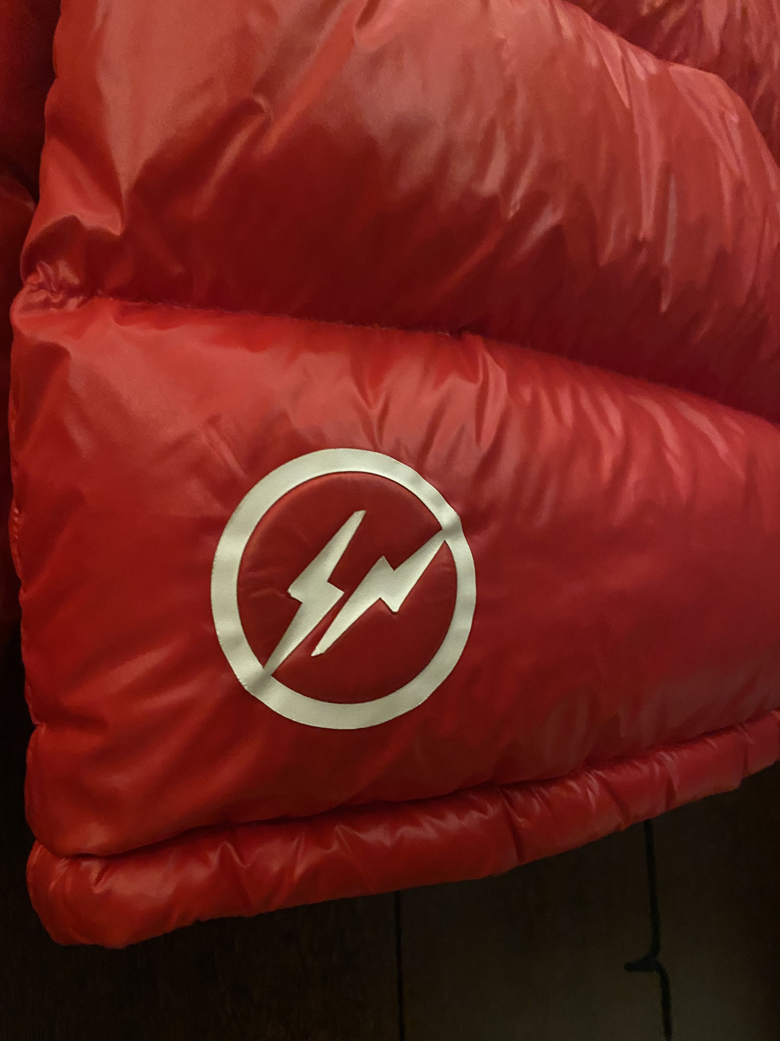 Fragment Design × Moncler × Moncler Genius "MONCLER x FRAGMENT" RED PUFFER JACKET Size US M / EU 48-50 / 2 - 4 Thumbnail