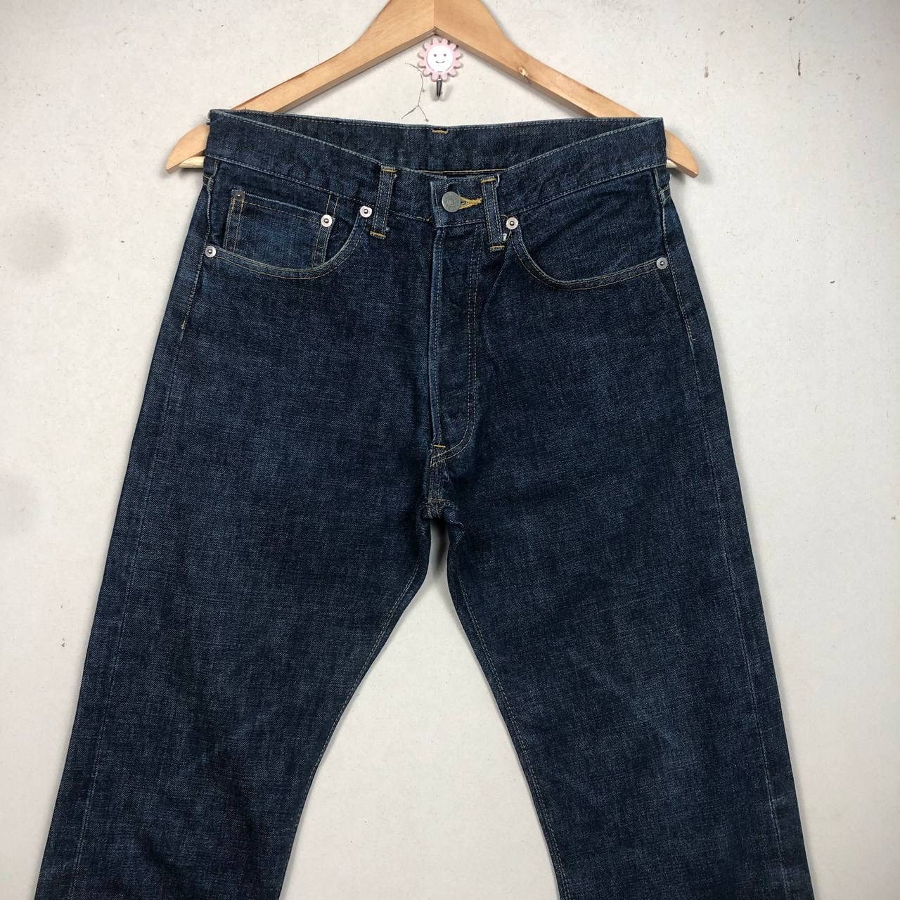 If Six Was Nine × Japanese Brand × Yoshiyuki Konishi Yoshiyuki Konishi Ficce Jeans Japan Designer Denim Overprint Size US 29 - 3 Thumbnail