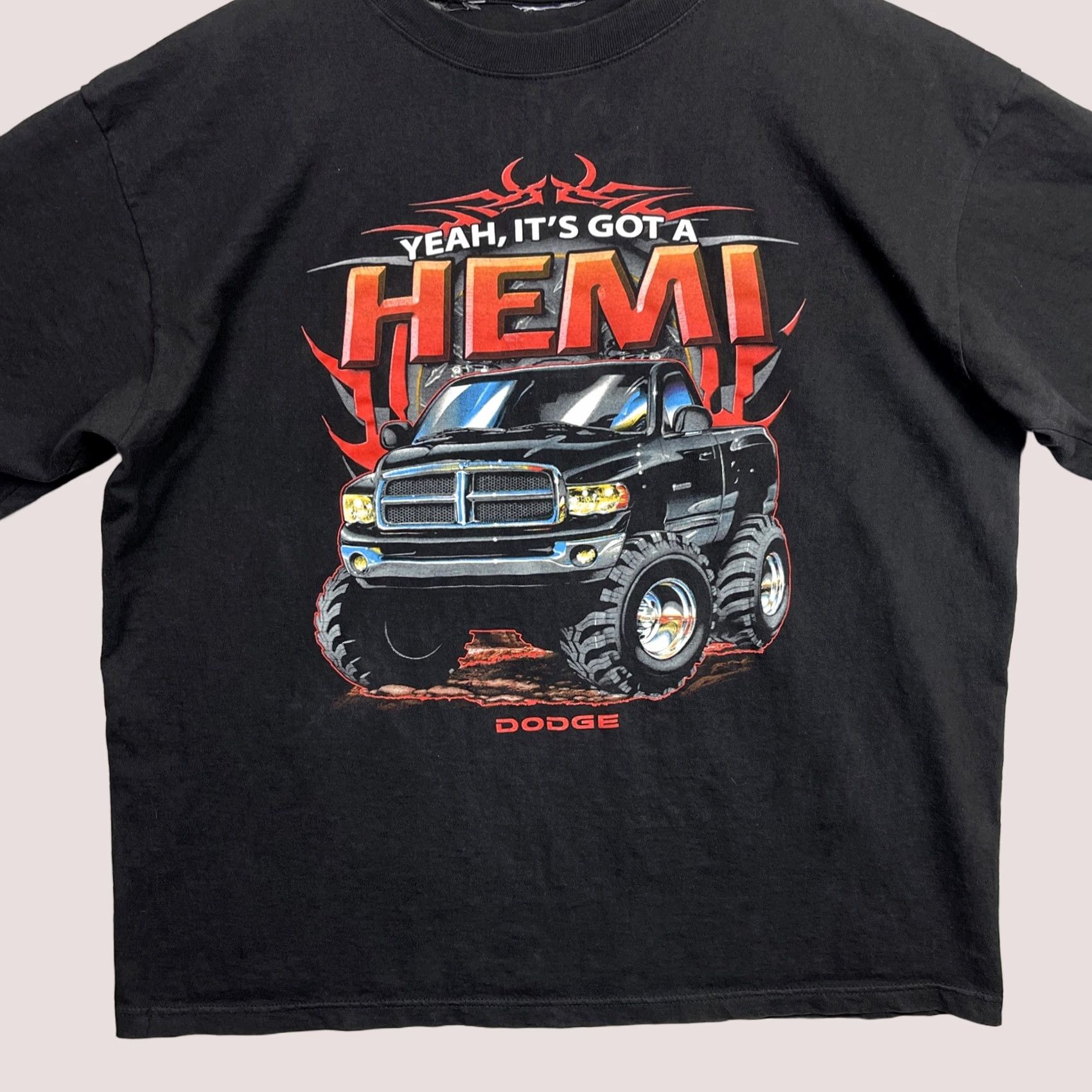 Vintage Dodge Shirt Mens 2XL Black Yeah Its Got A Hemi Vintage Short Sleeve Size US XXL / EU 58 / 5 - 1 Thumbnail