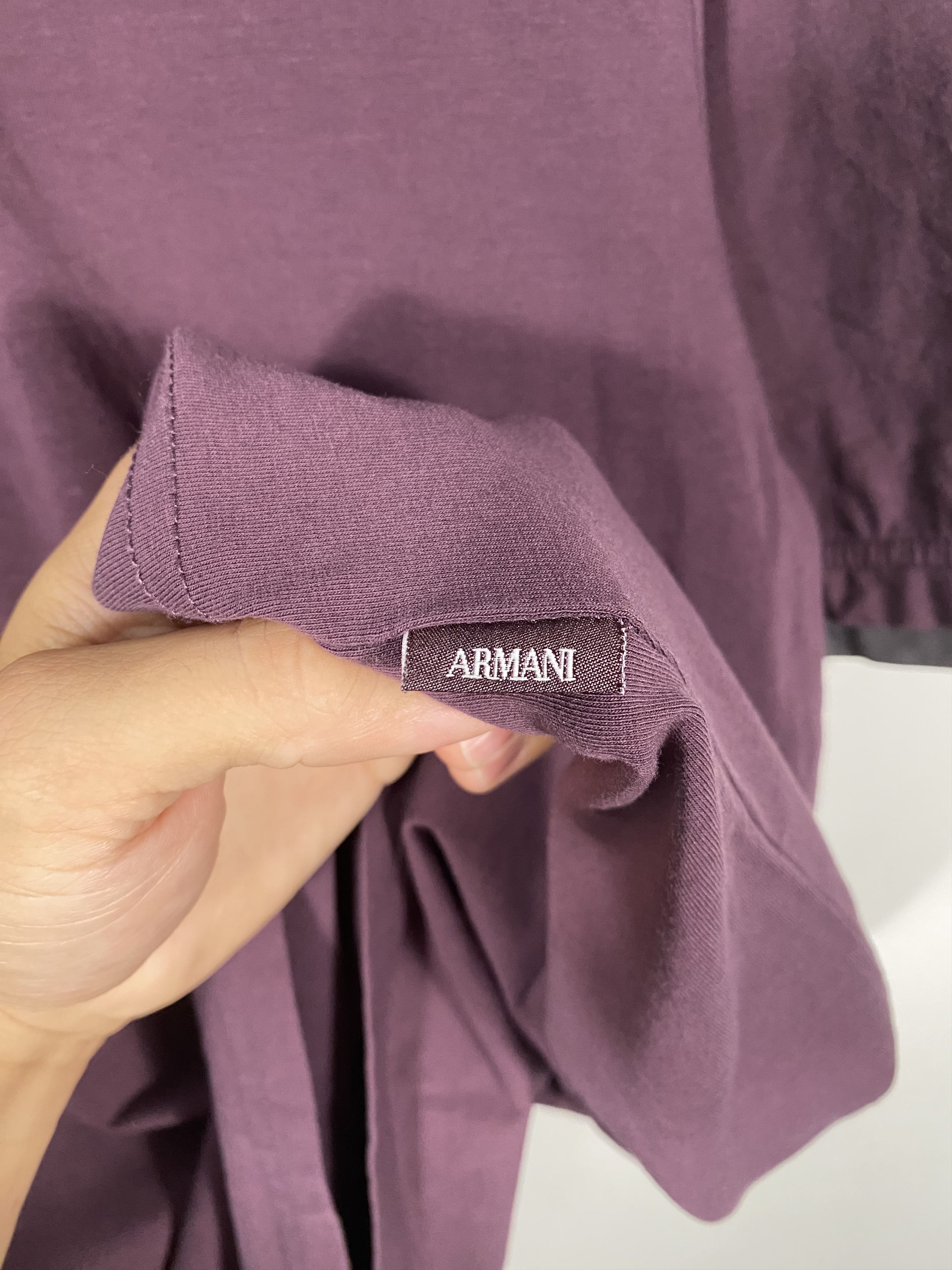 Armani Collezioni Armani Collezioni Maroon Polo Shirt Size L Size US L / EU 52-54 / 3 - 2 Thumbnail