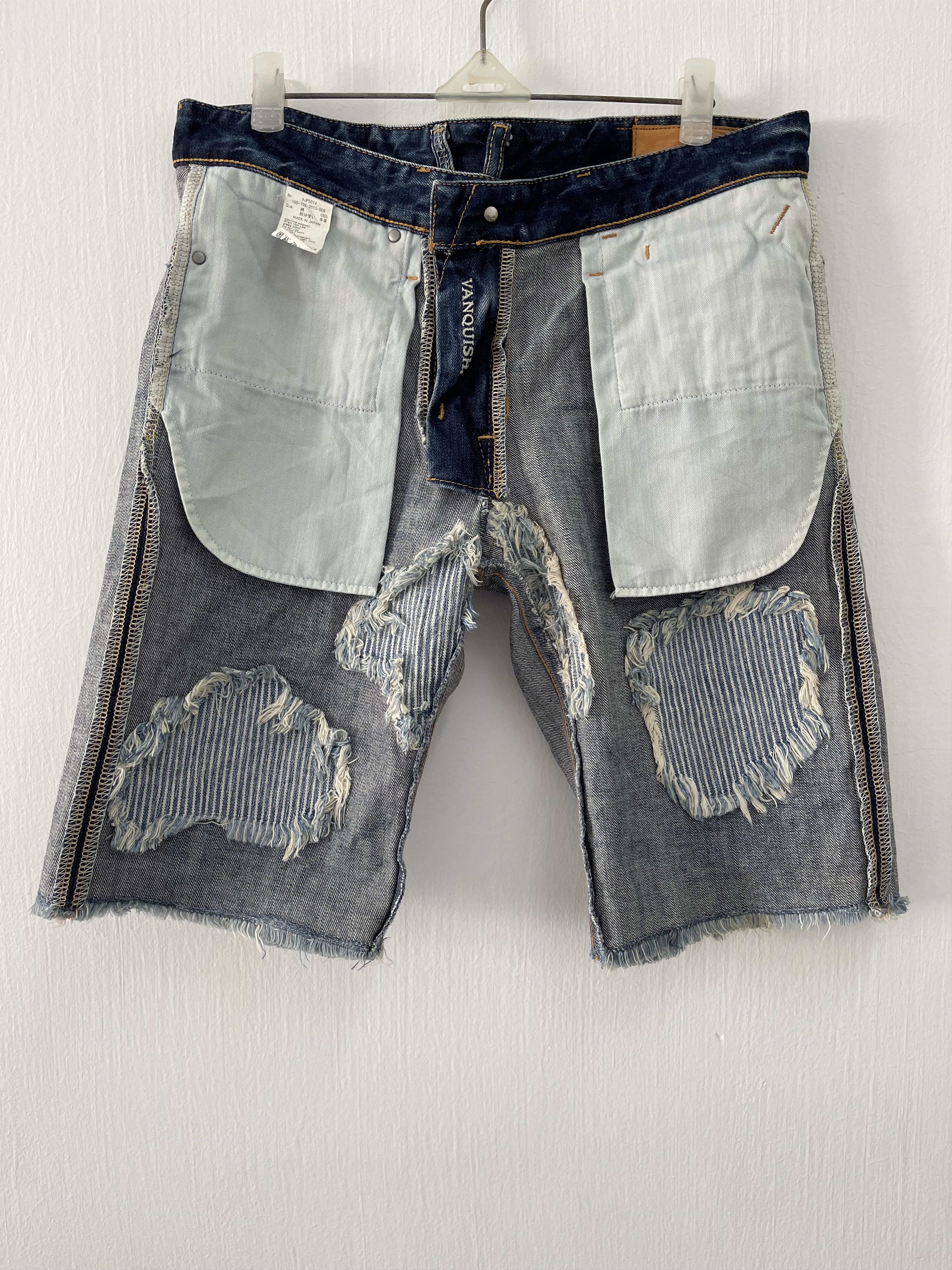 Vanquish Vanquish Japan Tokyo Denim Short Remake Size US 30 / EU 46 - 7 Thumbnail