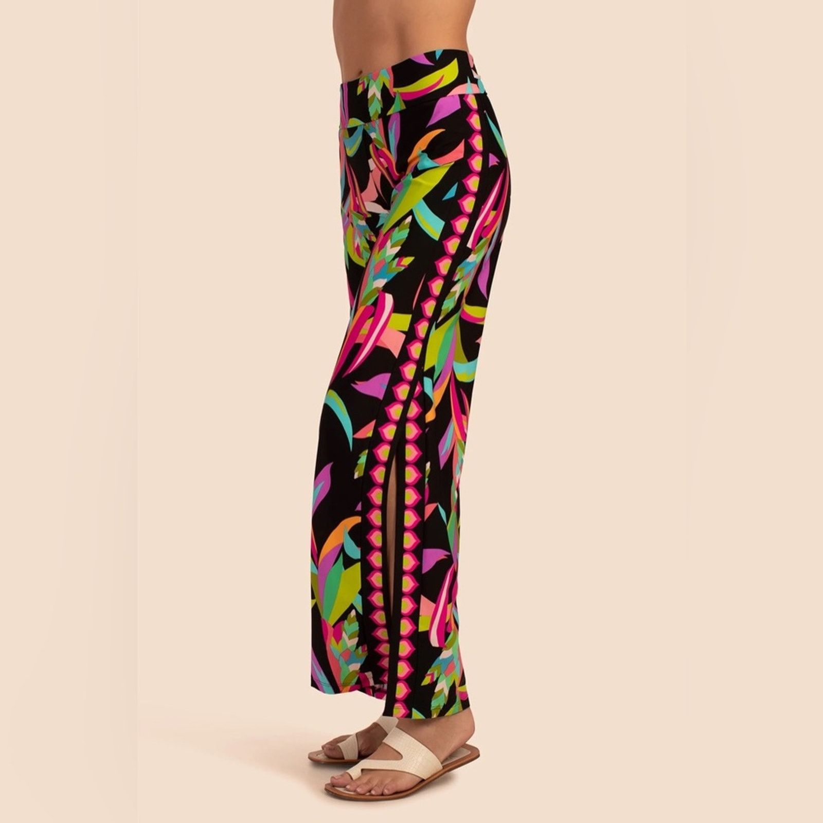 Trina Turk 🎉LAST PIECE🎉TRINA TURK Birds Of Paradise Cover-Up Pants Size 30" / US 8 / IT 44 - 10 Thumbnail