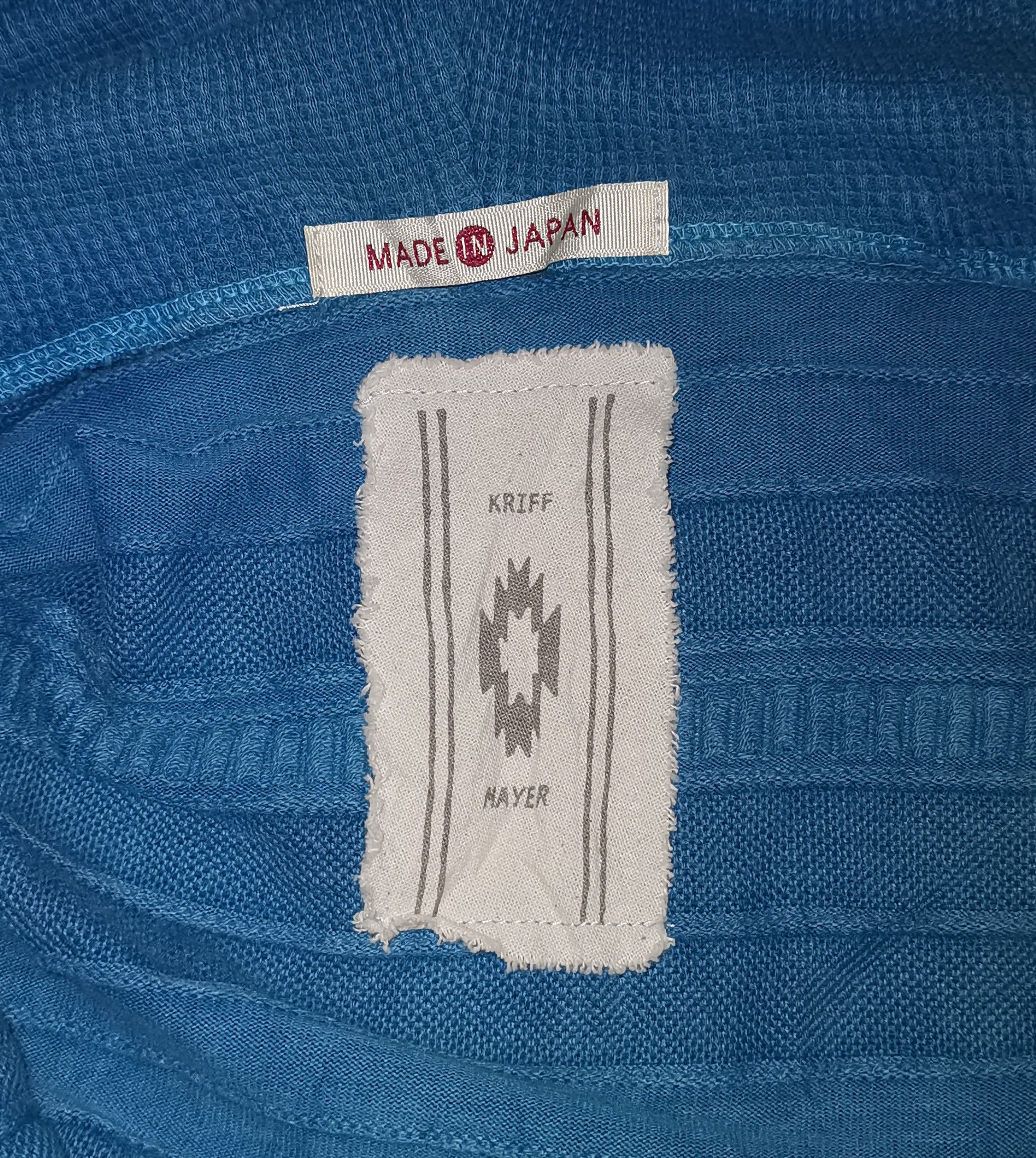 Japanese Brand × Native KRIFF MAYER SHASHIKO NATIVE HOODED SLEEVELESS JACKET Size US M / EU 48-50 / 2 - 3 Thumbnail