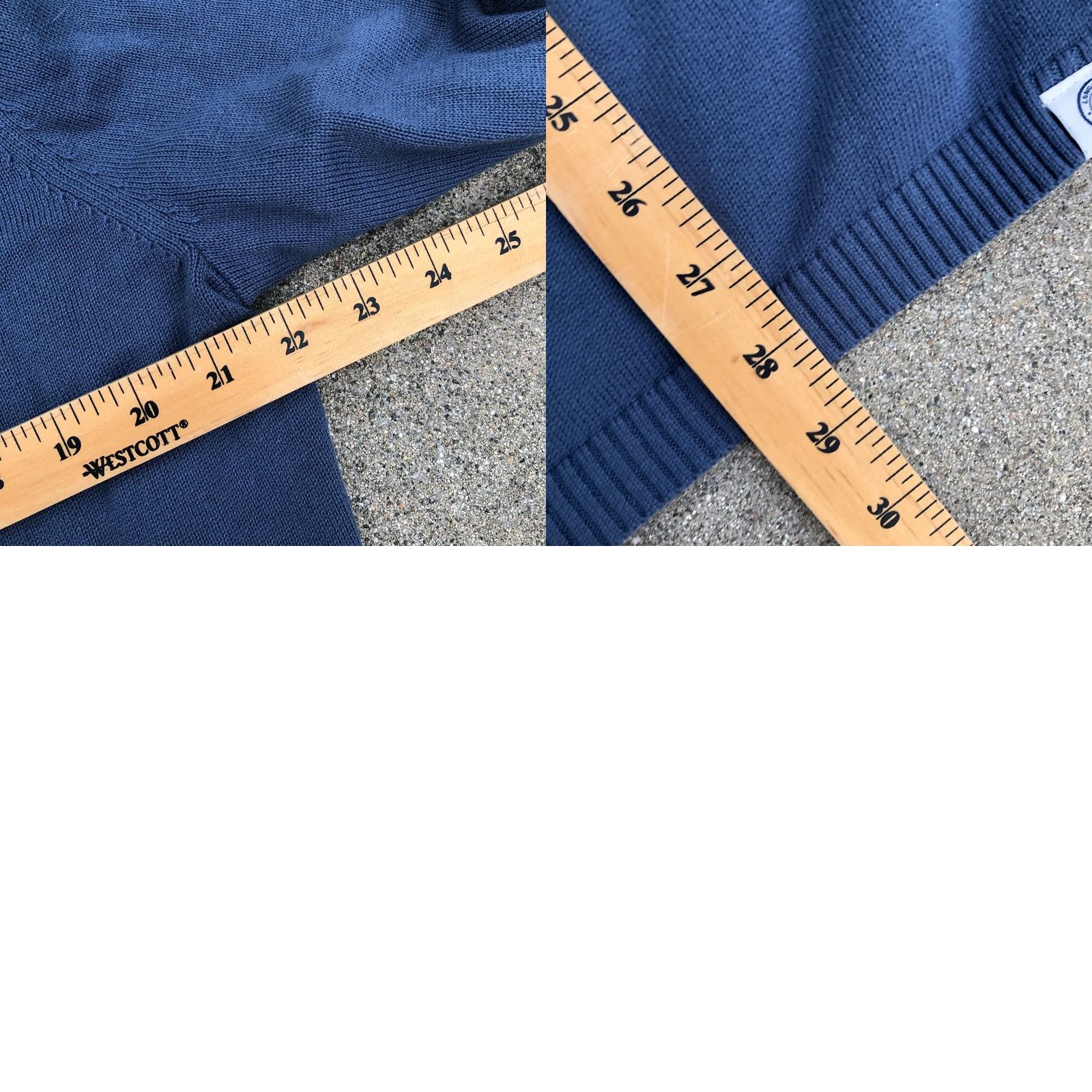 Vintage Long Wharf Supply Co Knit Pullover Sweatshirt Men XL Blue Long Sleeve Crew Size US XL / EU 56 / 4 - 8 Thumbnail