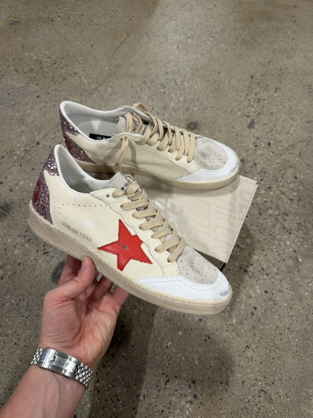 Golden Goose Golden Goose Ballstar Limited Edition Sneaker NEW 700$ Size US 6 / IT 36 - 4 Thumbnail