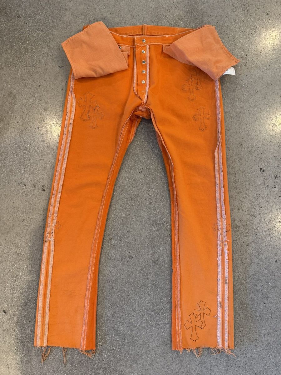 Chrome Hearts Art basel jeans x virgil abloh Size US 33 - 10 Thumbnail
