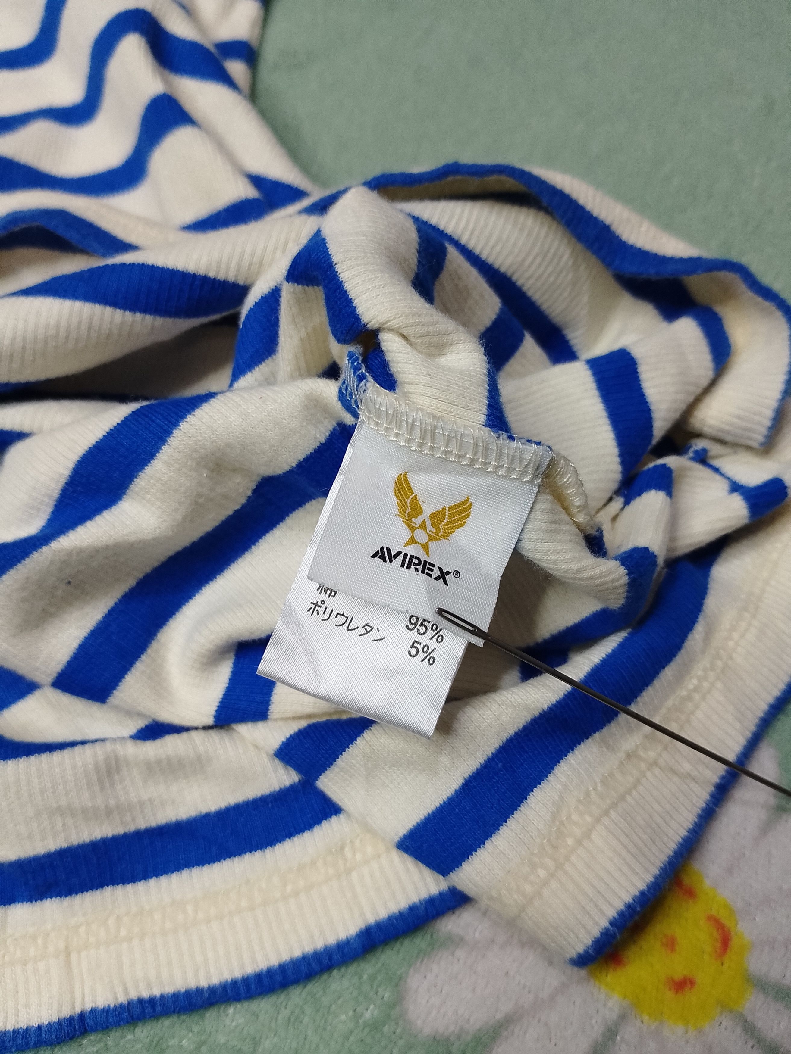 Avirex Vintage Avirex Stripe Tee Size US L / EU 52-54 / 3 - 9 Thumbnail