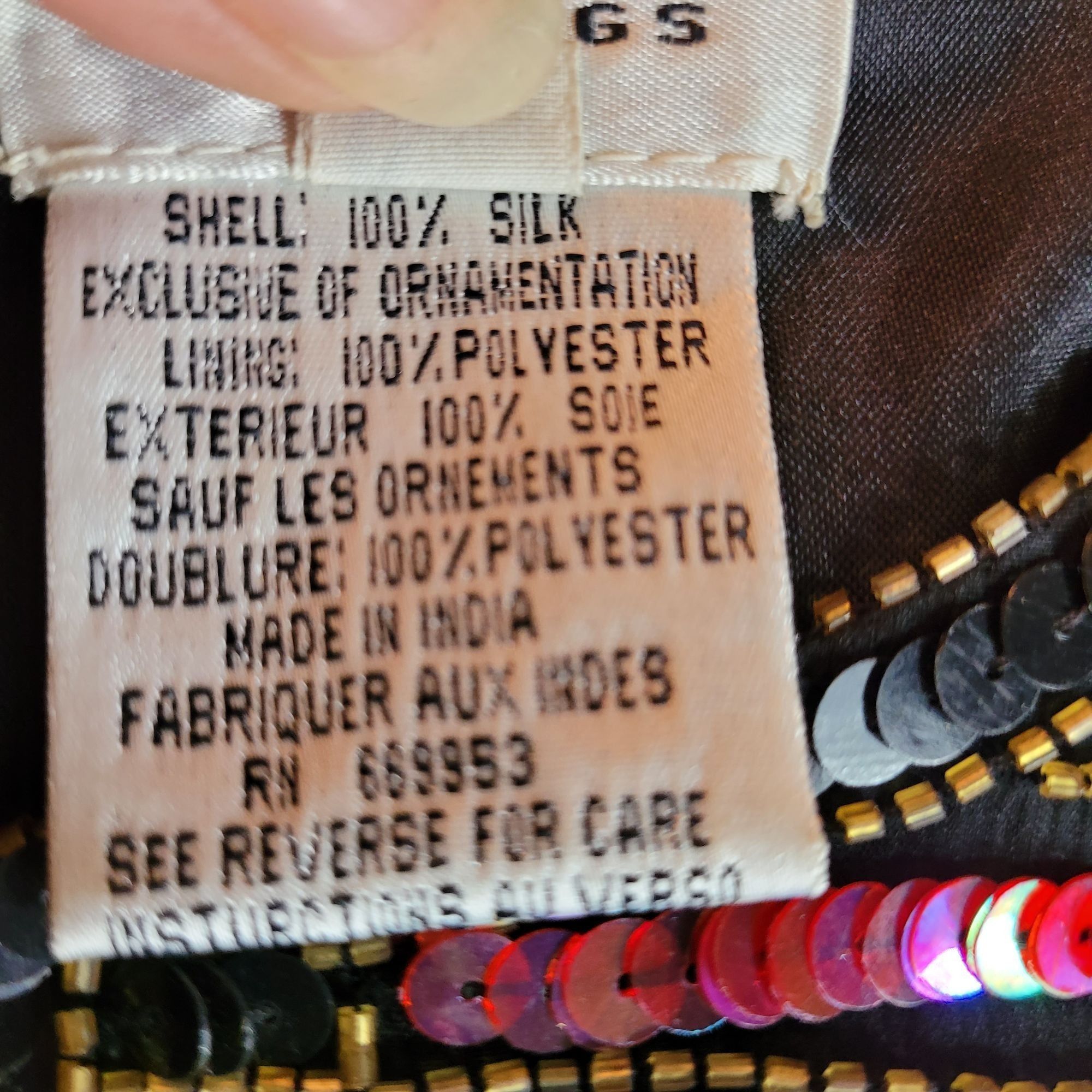 Vintage Vtg 80's Leslie Fay Silk Sequin Blazer Sz S Formal Rainbow G Size S / US 4 / IT 40 - 9 Thumbnail