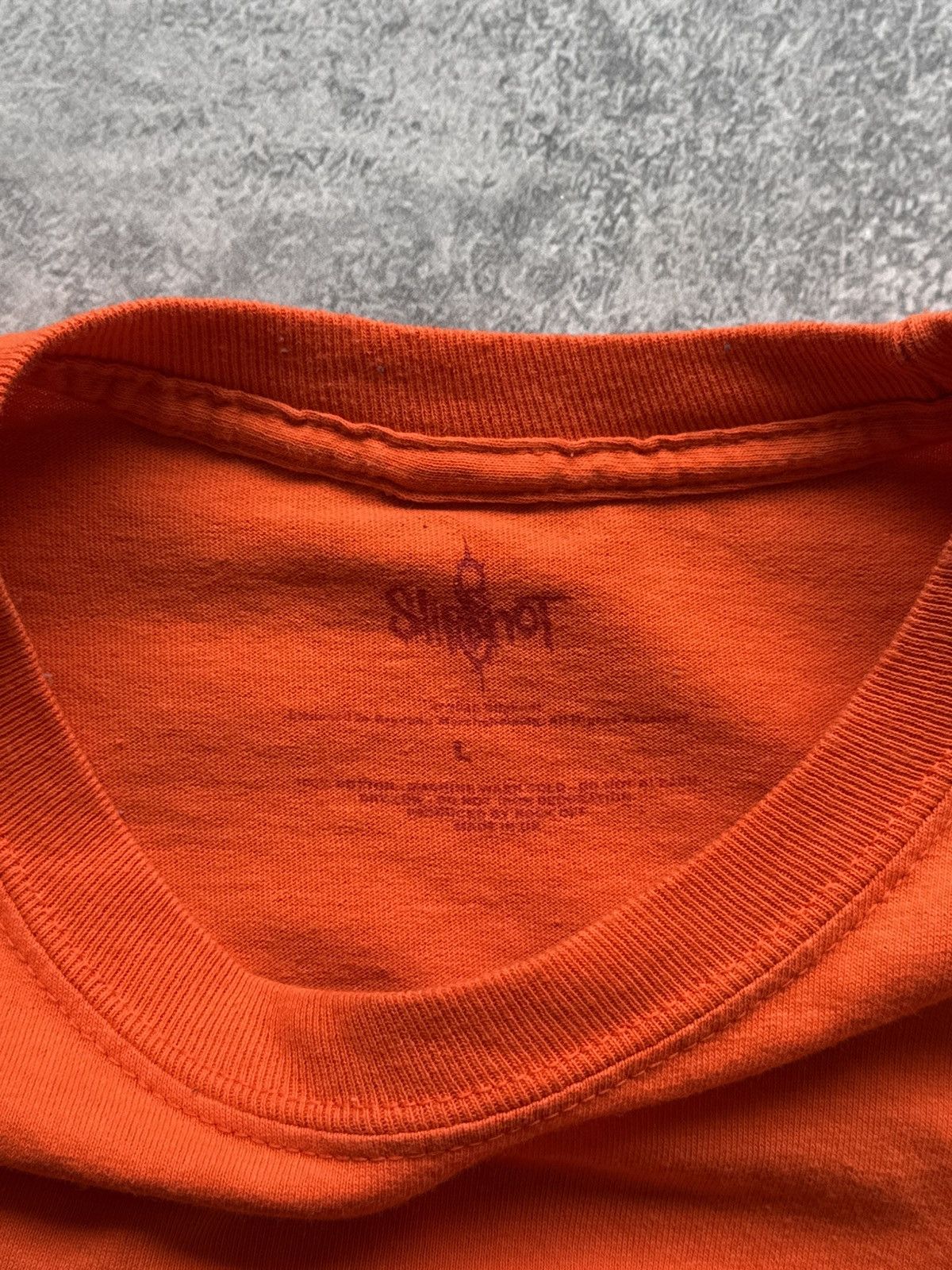 Slipknot Vintage Slipknot Winged Devil Orange Long Sleeve Size US L / EU 52-54 / 3 - 6 Thumbnail