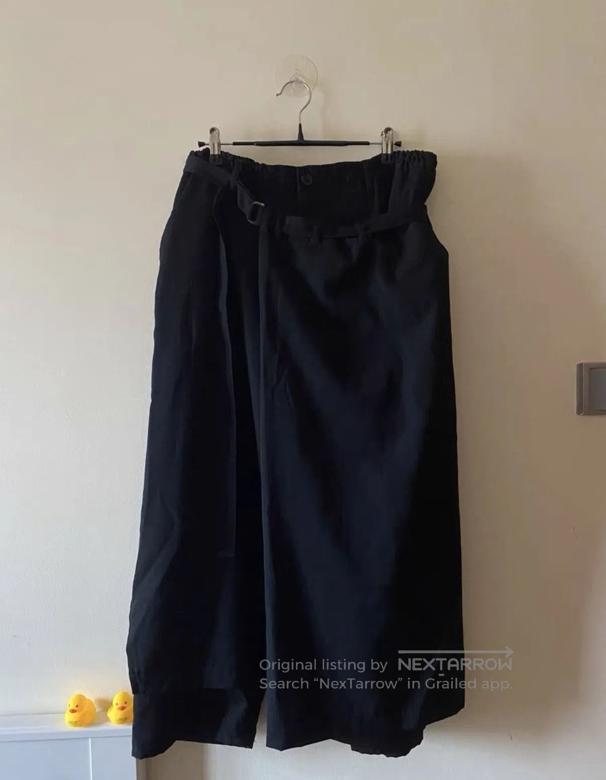 Yohji Yamamoto Black Wide. Size US 34 / EU 50 - 1 Thumbnail