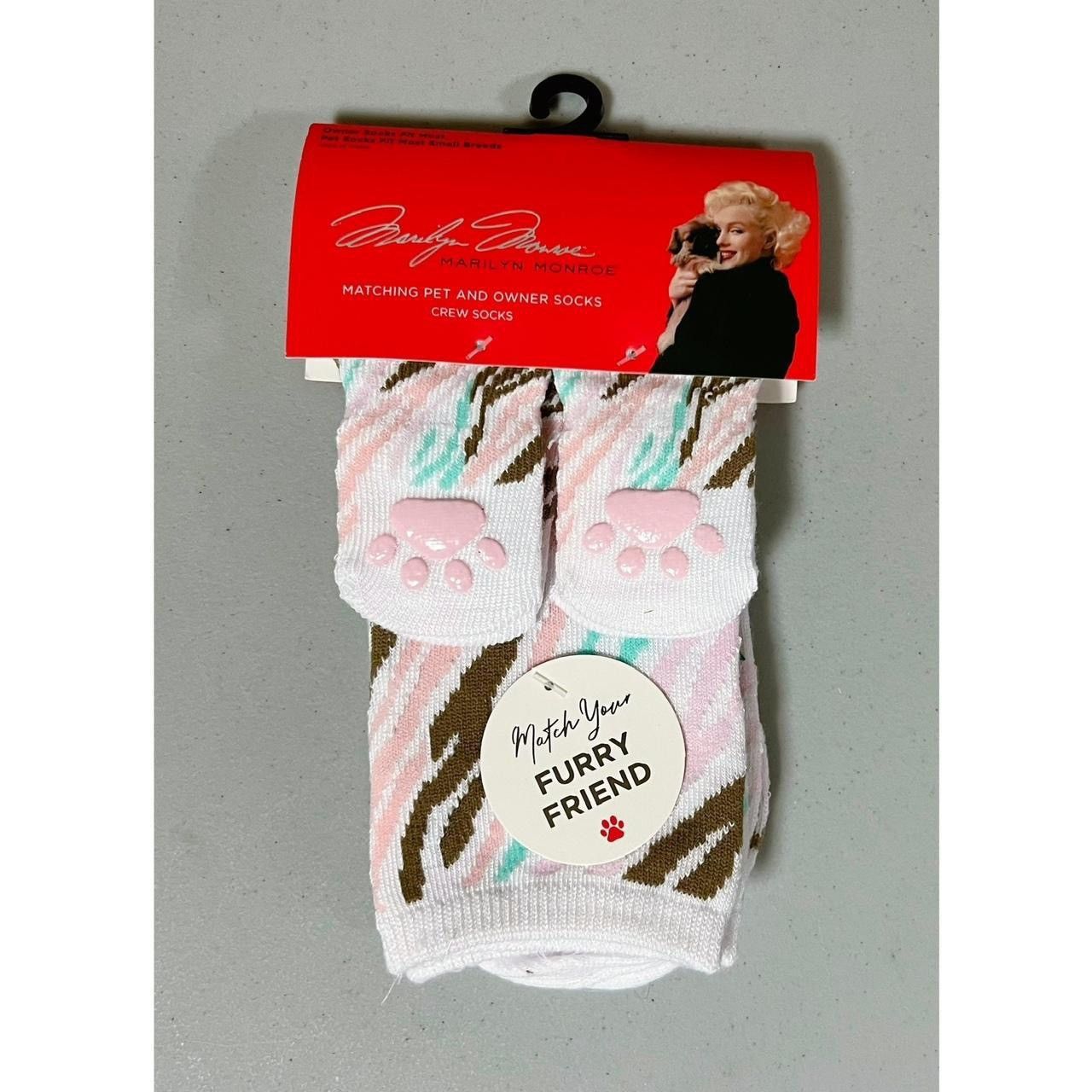 Japanese Brand × Vintage Marilyn Monroe Pastel Striped Matching Crew Socks Set NWT 🎀 Size ONE SIZE - 2 Thumbnail