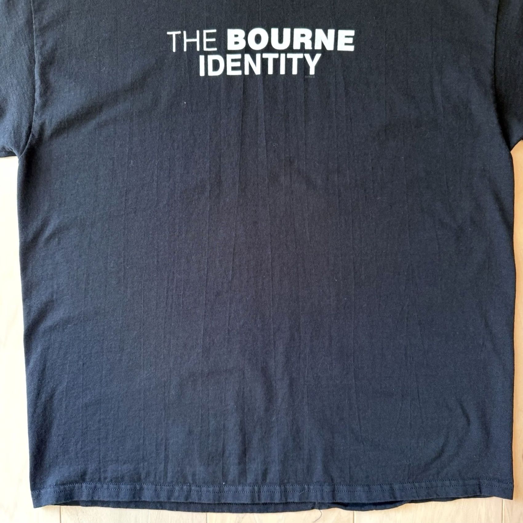Vintage VINTAGE Bourne Identity Shirt XL Black Y2K Movie Promo Matt Damon Streetwear Shirt XL Black Mens Size US XL / EU 56 / 4 - 4 Thumbnail