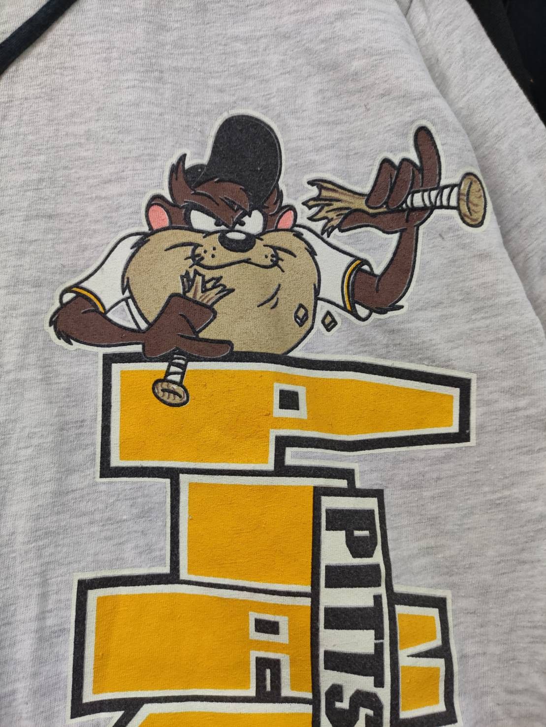 MLB Vtg 90's Pittsburgh Pirates x Warner Bros Face2Face Jerseys Size US L / EU 52-54 / 3 - 3 Thumbnail