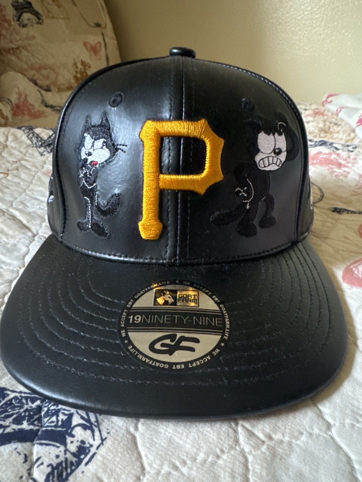 image of Slumpykev Slumpy Kev Felix Hat 7 1/4 in Black, Men's