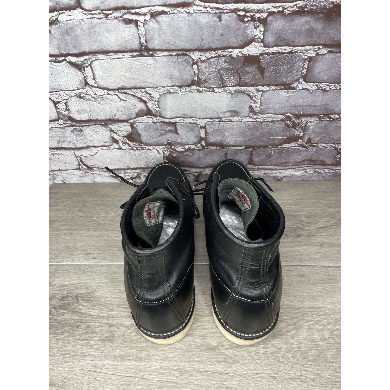 Red Wing Red Wing Boots 9075 Harley Ninja Genuine Black Leather Lace Size US 11 / EU 44 - 16 Thumbnail