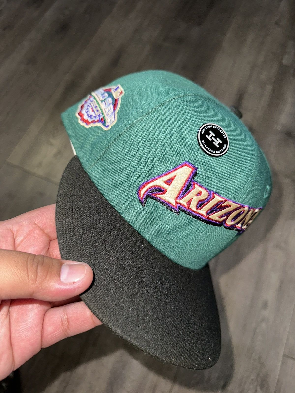 Pro Image Sports Arizona Script cheapest 7 1/4 Fitted