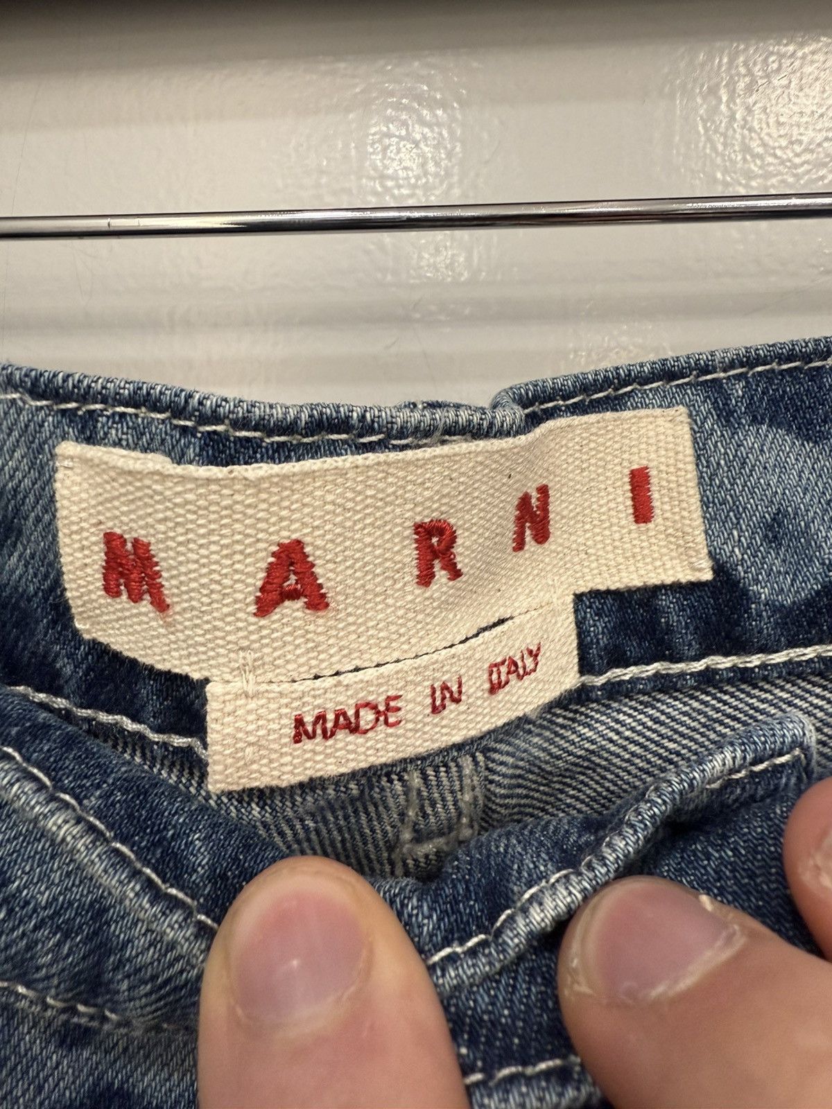 Marni Marni Blue Denim Jeans Size US 34 / EU 50 - 7 Thumbnail