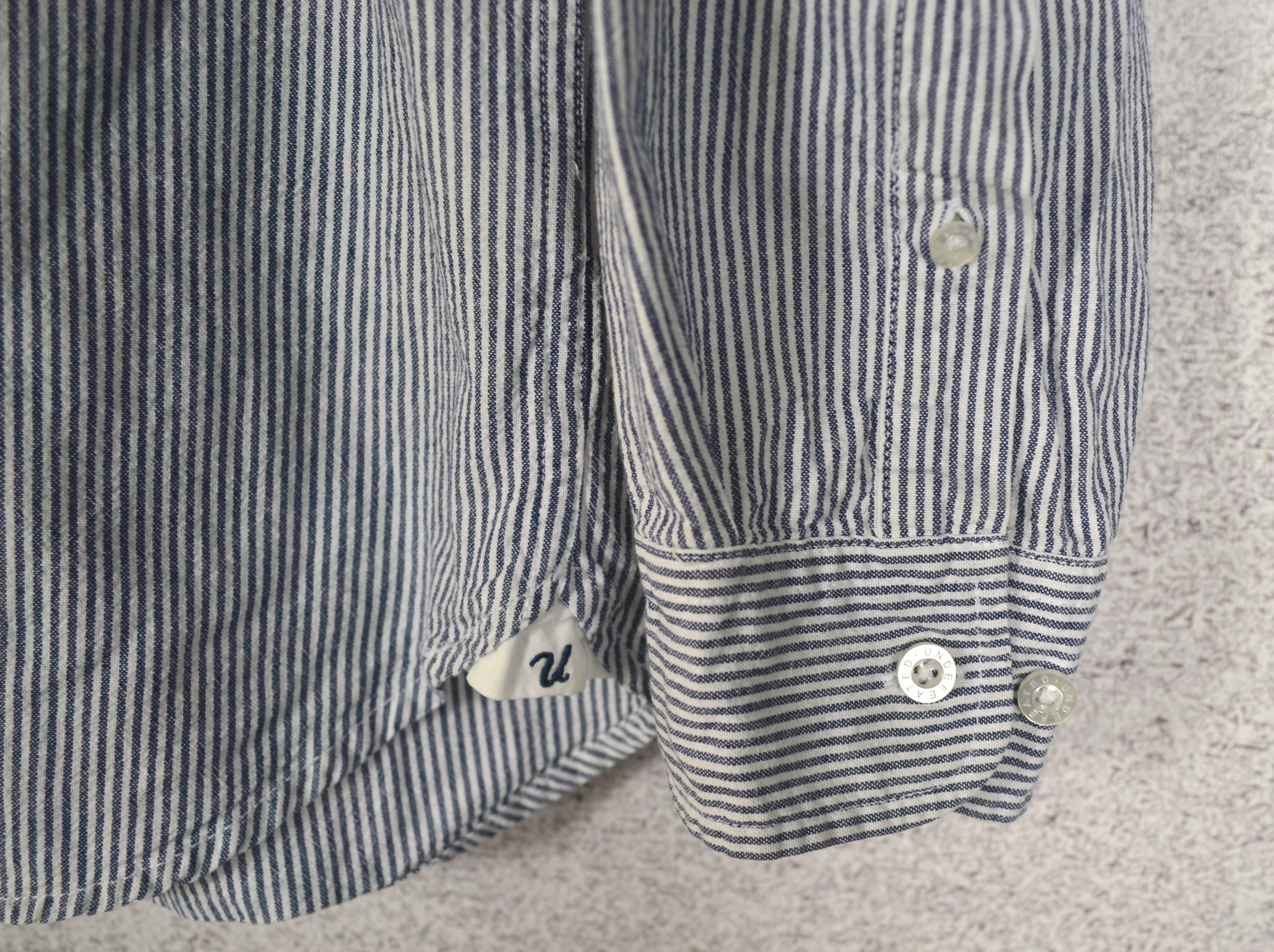 Undefeated Undefeated Striped Oxford Shirt LA Size US L / EU 52-54 / 3 - 3 Thumbnail