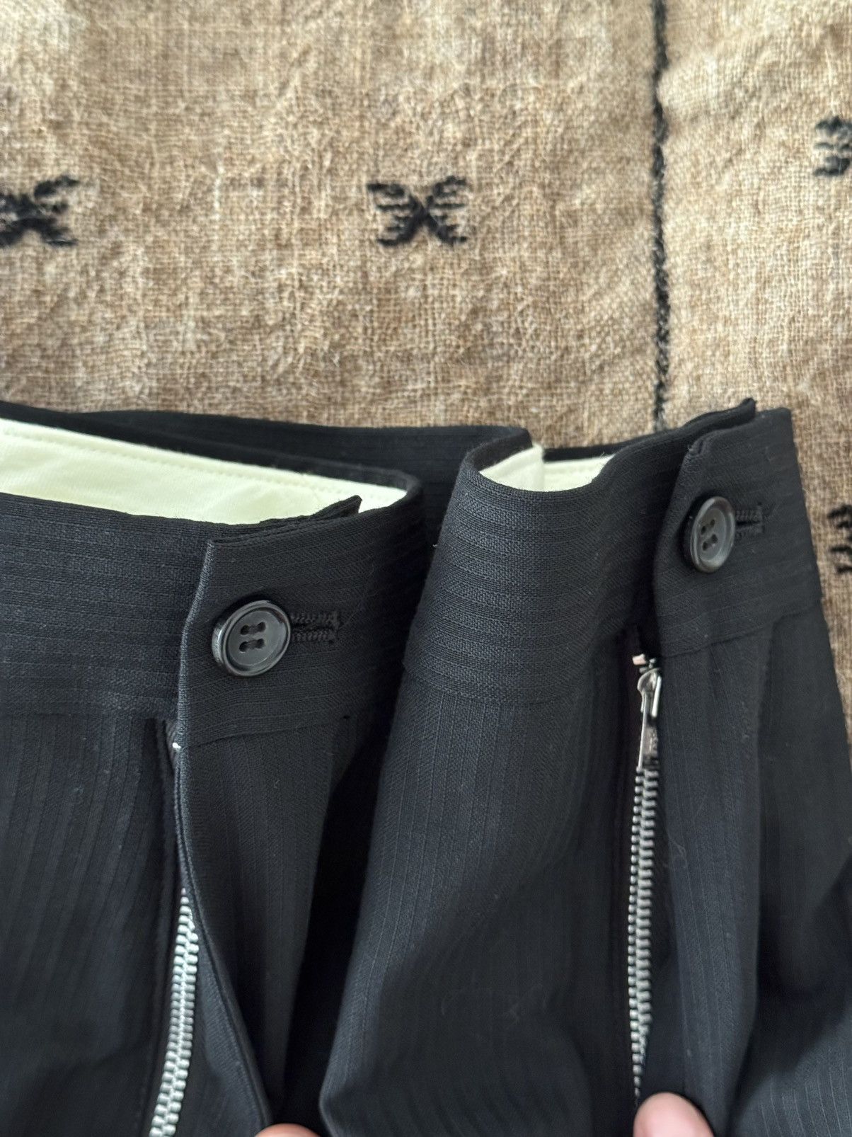 Comme des Garcons Homme Plus Comme des Garcons Homme Plus AD2023 "Double Front" Trousers Size US 32 / EU 48 - 4 Thumbnail