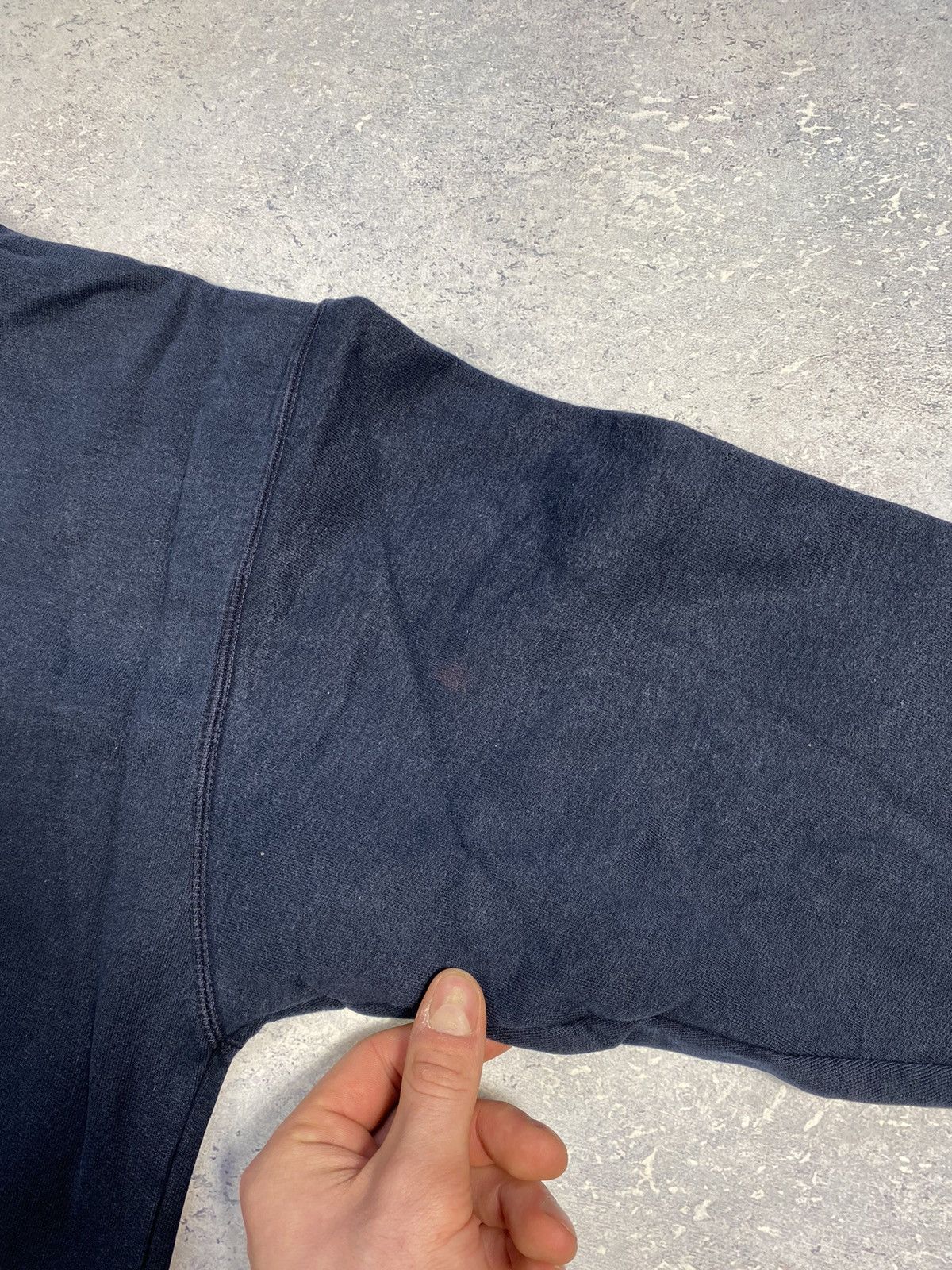 Levi's × Vintage Vintage Levi’s Men’s Blue Sweatshirt With Big Centre Logo Size US L / EU 52-54 / 3 - 6 Thumbnail