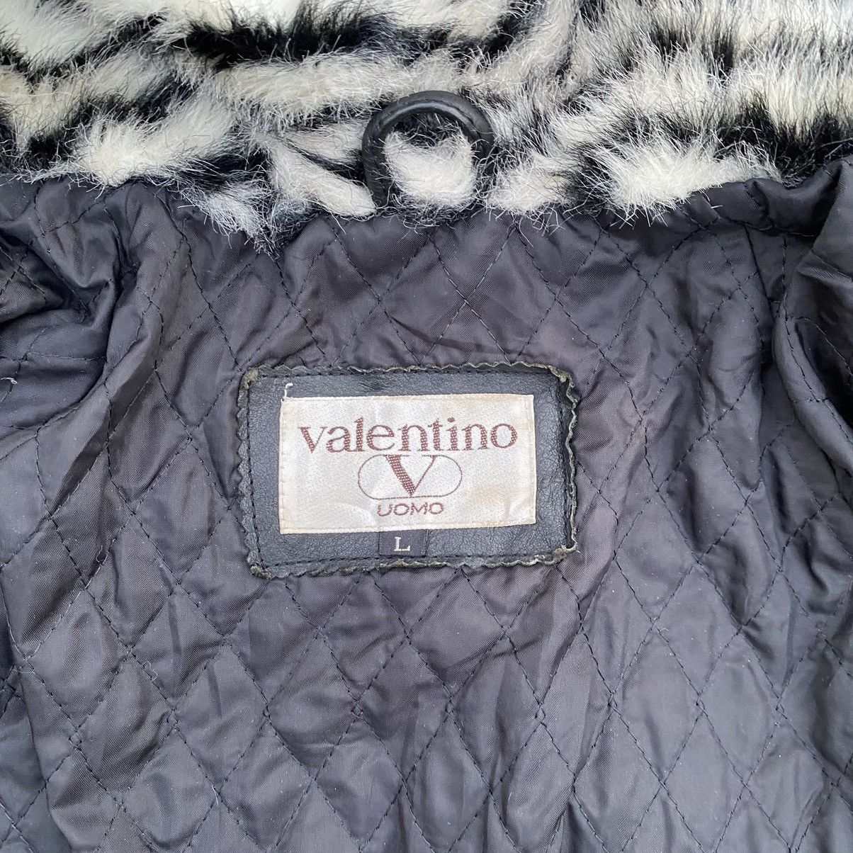 Valentino × Vintage valentino uomo vintage leather jacket Size US L / EU 52-54 / 3 - 7 Thumbnail