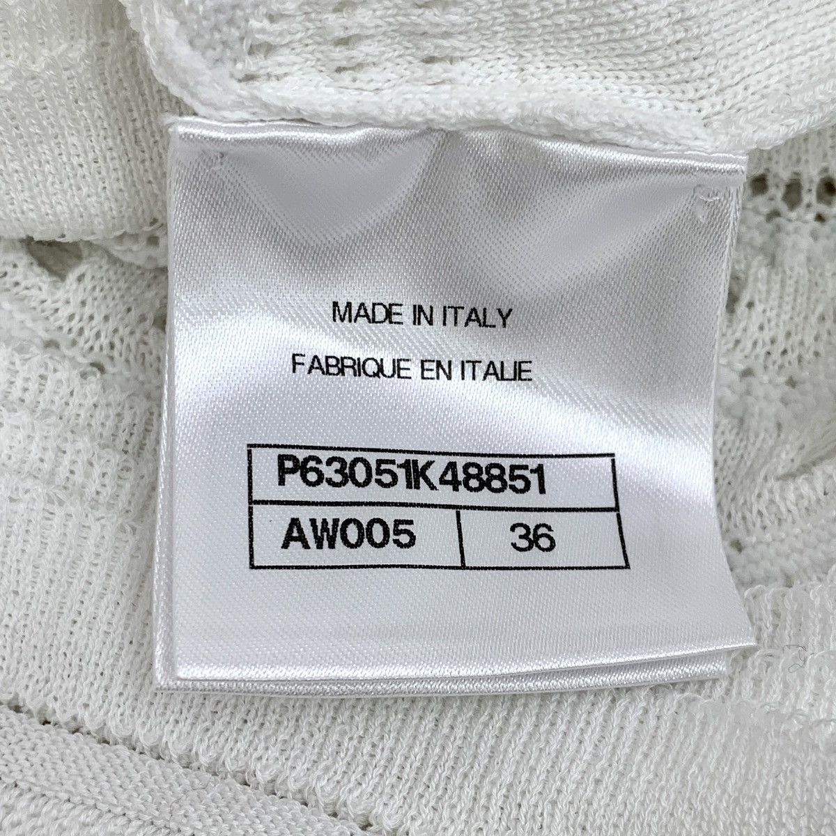 Chanel Chanel White Floral Cutout Lace Embroidered Cotton Dress Size XS / US 0-2 / IT 36-38 - 7 Thumbnail